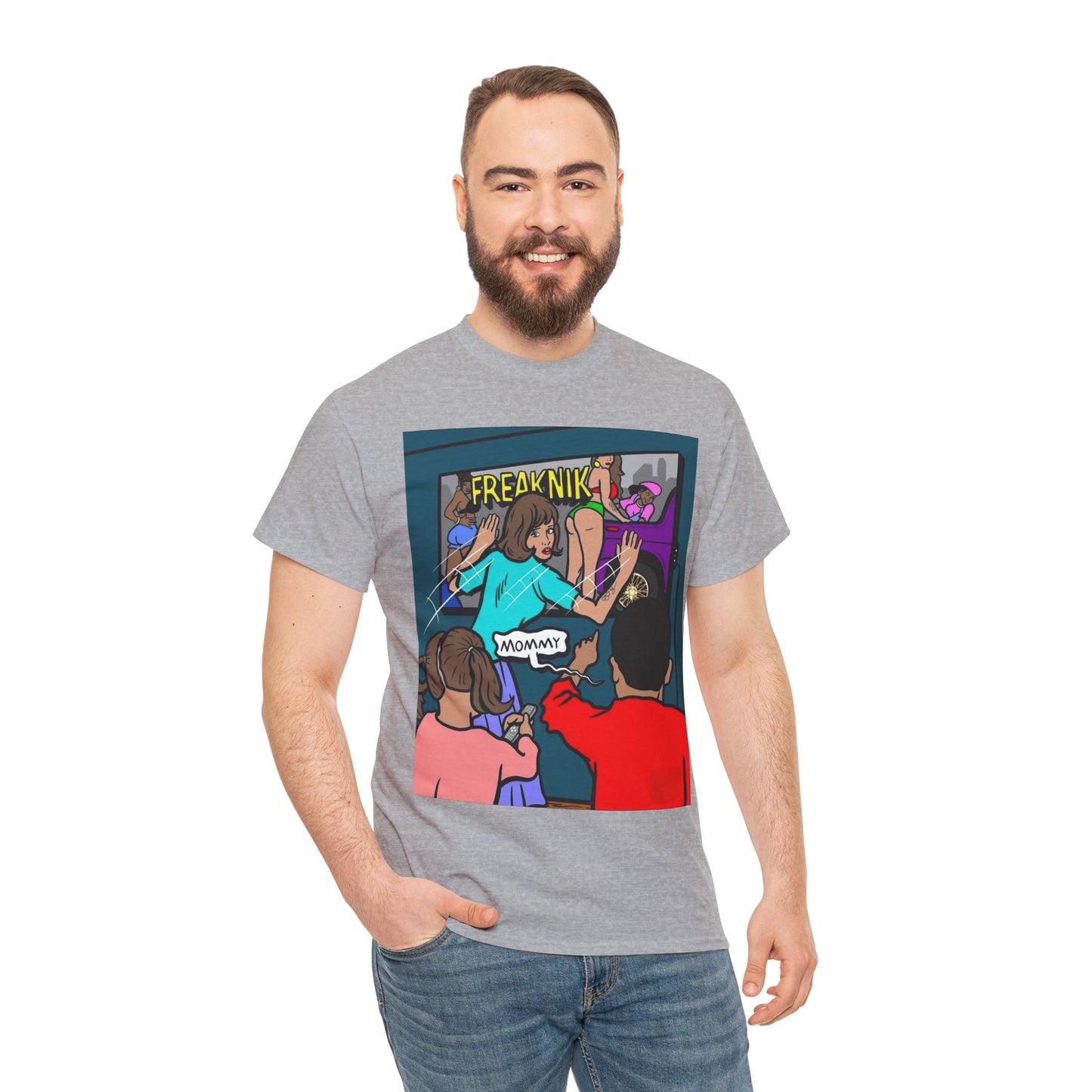 FREAK NIK FLASHBACK Unisex Heavy Cotton Tee