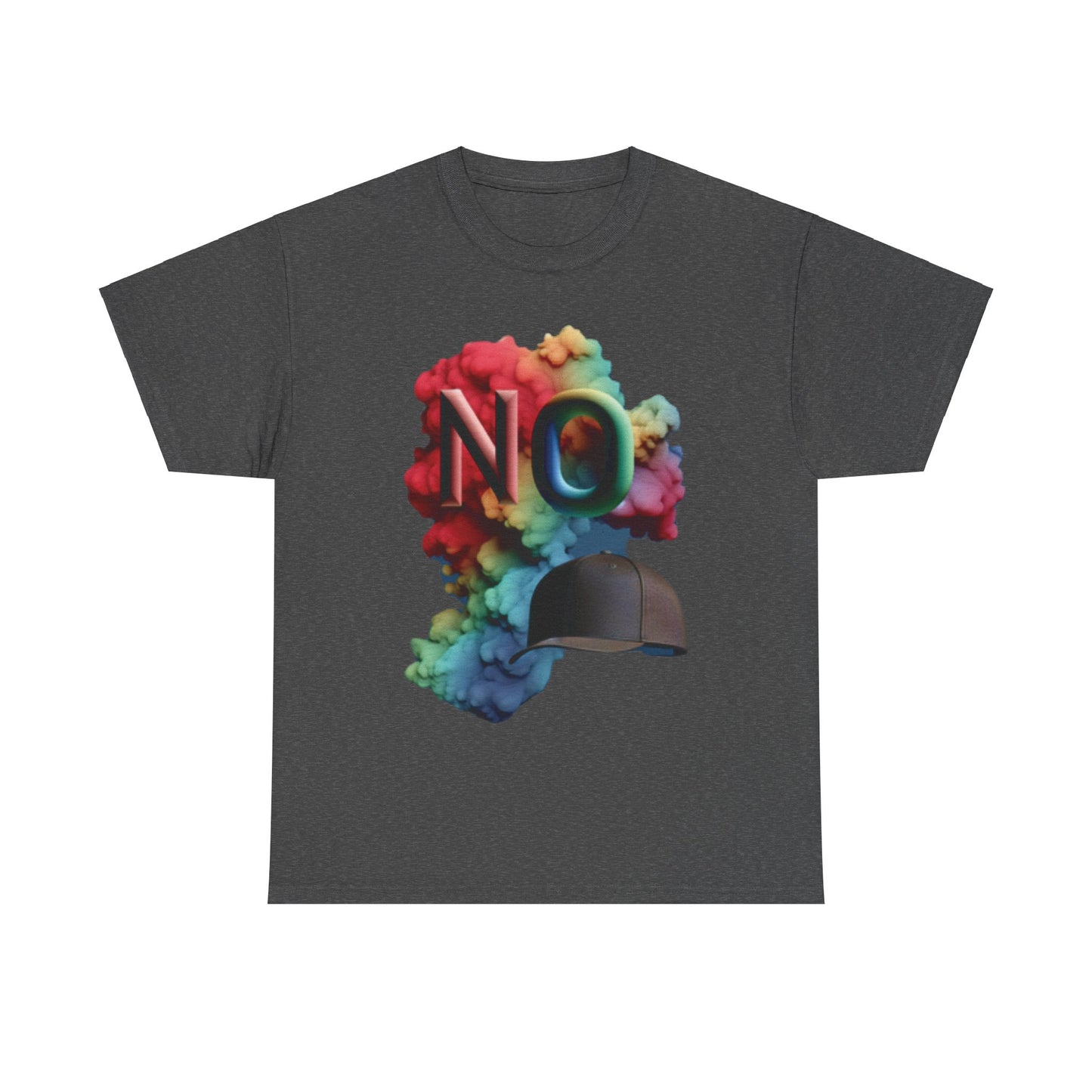 no cap (color) Unisex Heavy Cotton Tee