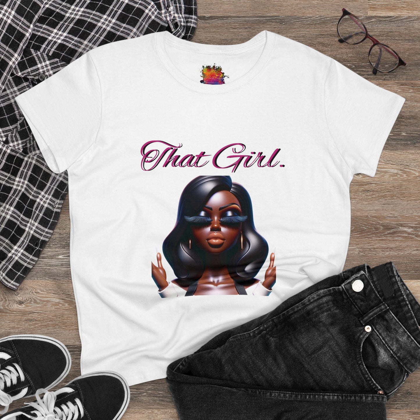 That Girl ...Women's Midweight Cotton Tee