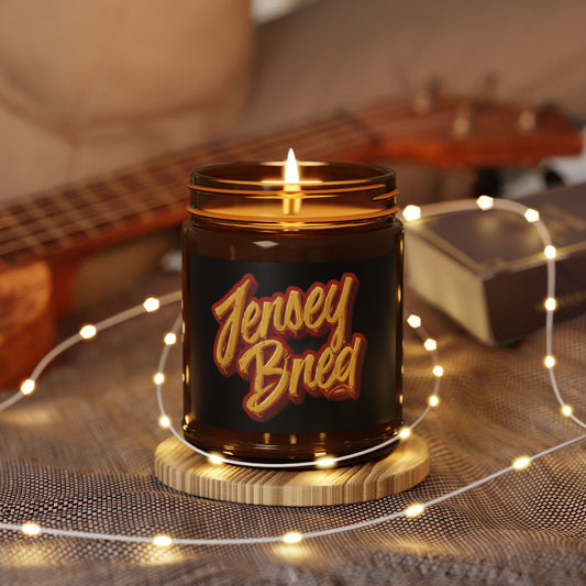 Jersey Bred Scented Soy Candle (Multi-Size, Amber Jar)