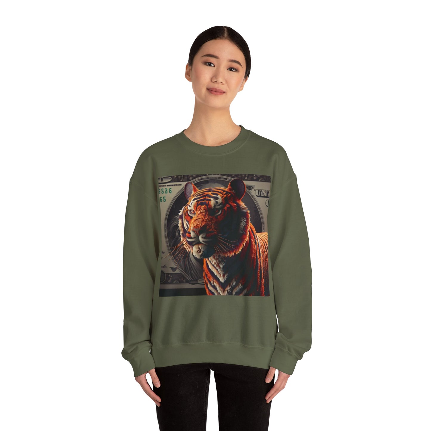 Tiger Money Hot Graphic Sweatshirt