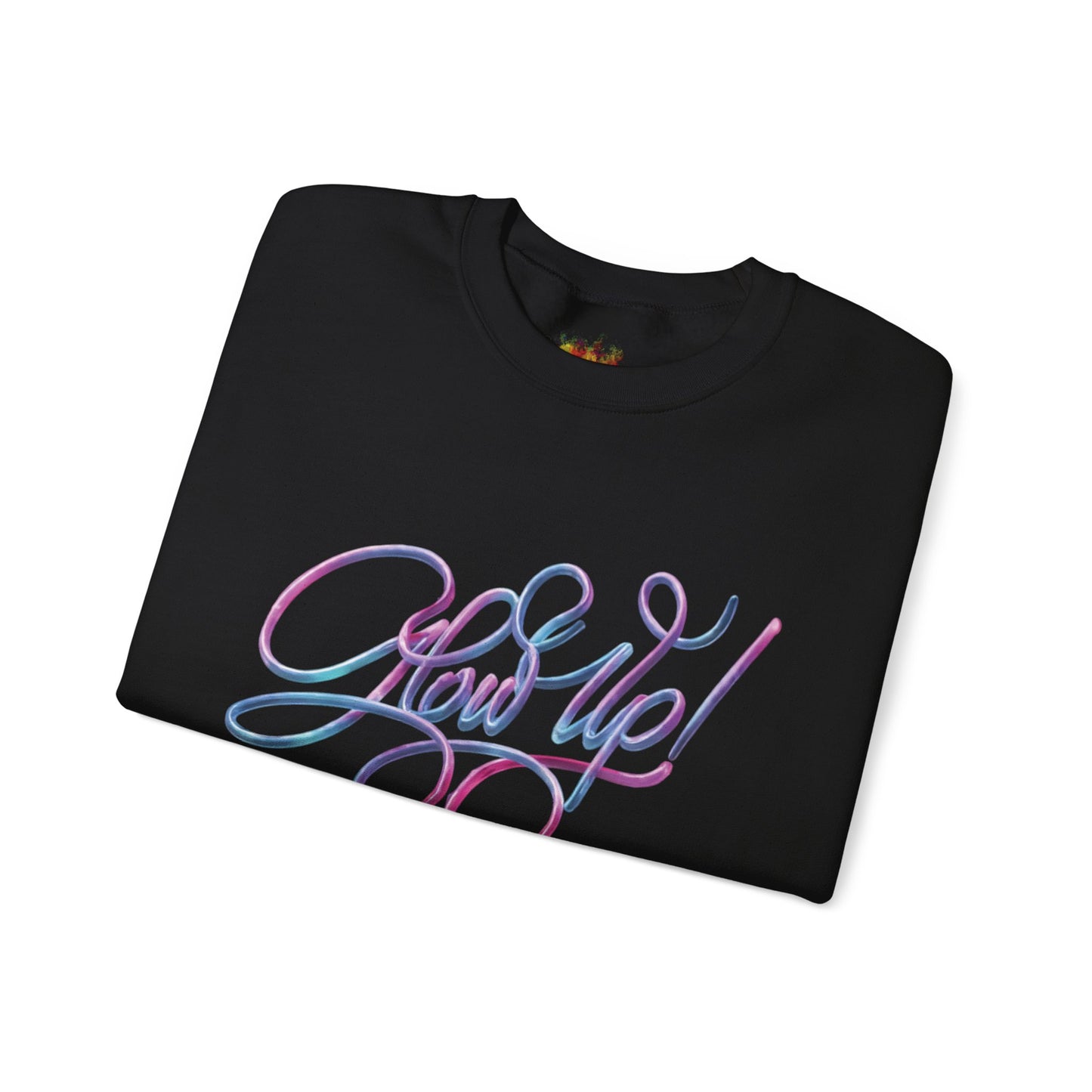 Glow Up ! Unisex Heavy Blend™ Crewneck Sweatshirt