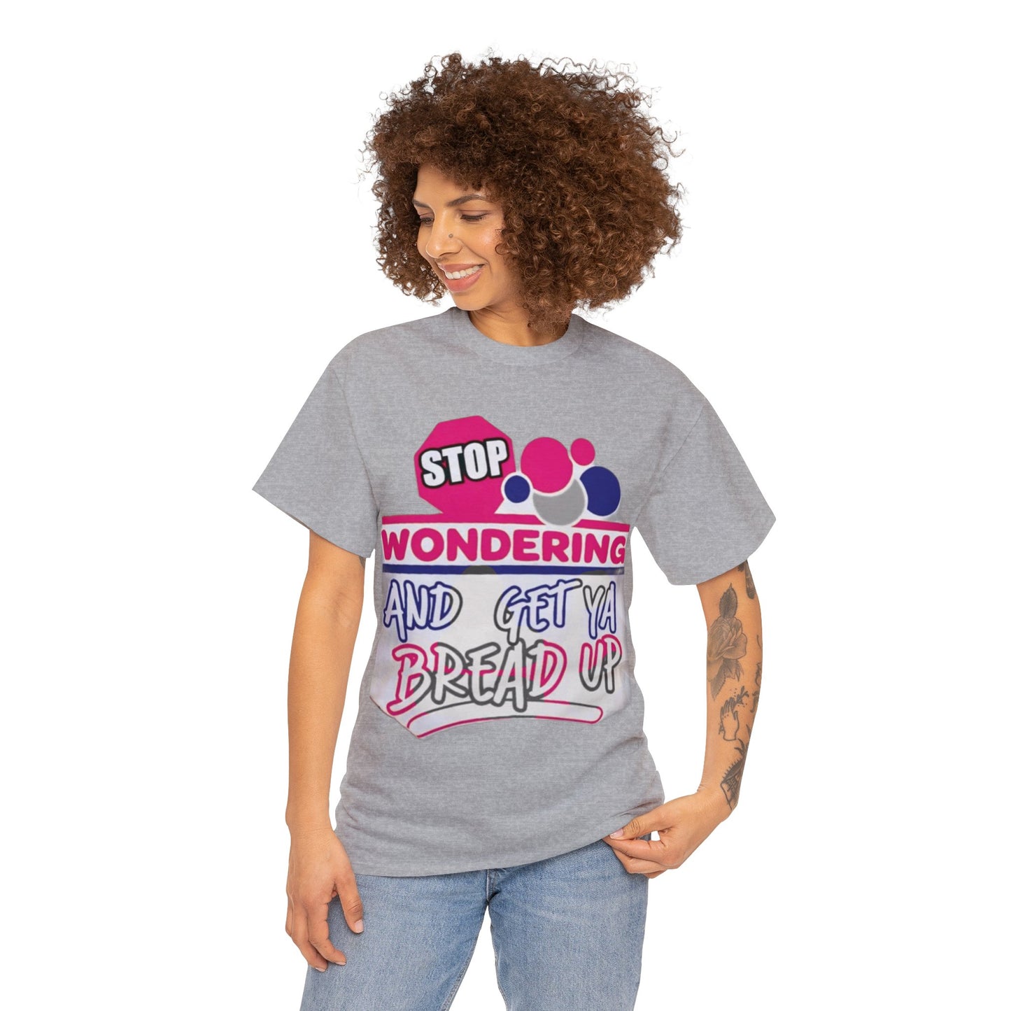 Stop Wonderin' Unisex Heavy Cotton Tee