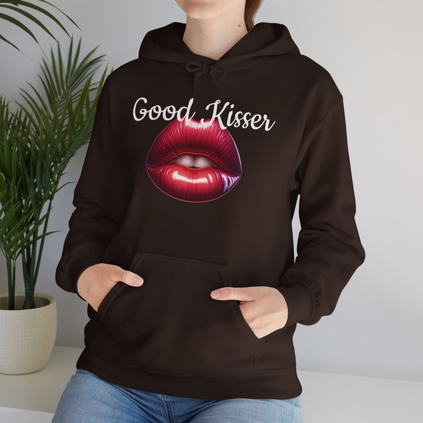 Good Kisser Unisex Heavy Blend™ Hooded Sweatshirt