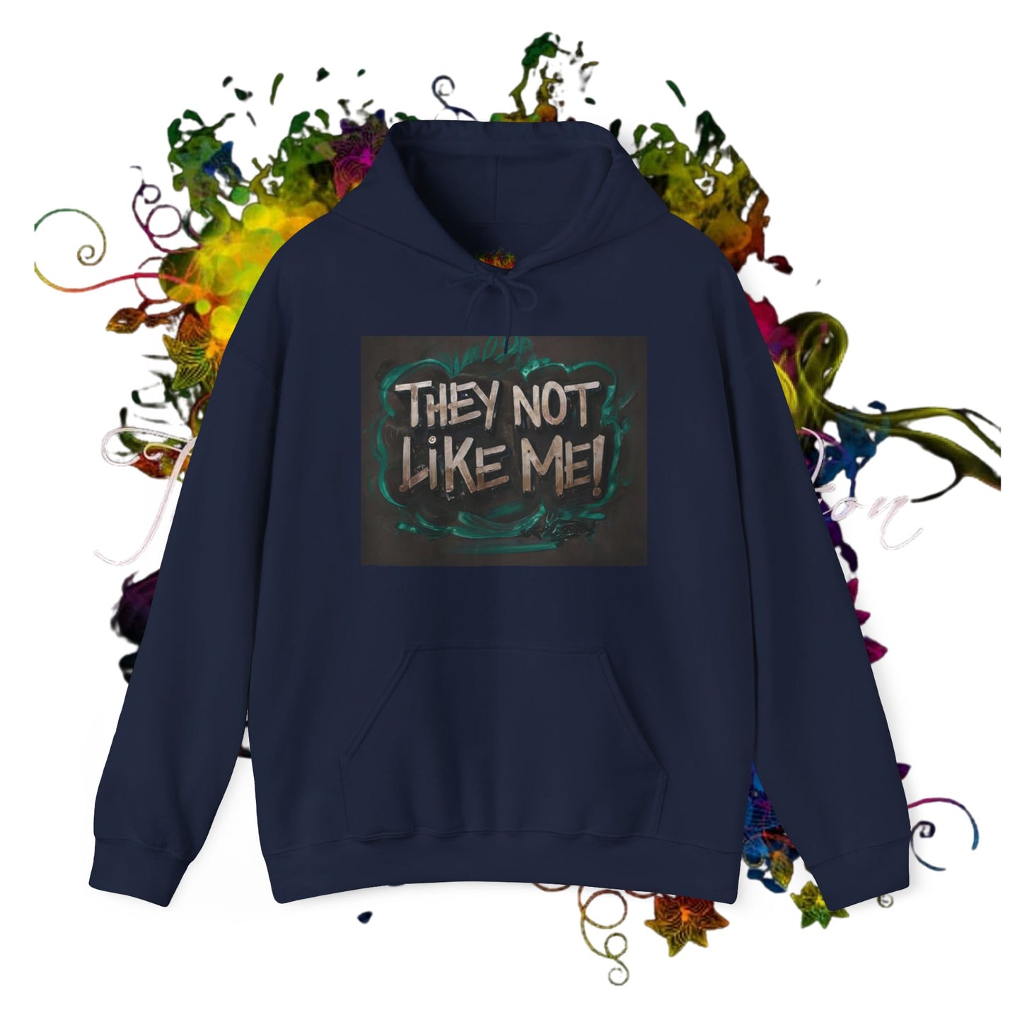 They Not Like Me ! Unisex Heavy Blend™ Hooded Sweatshirt