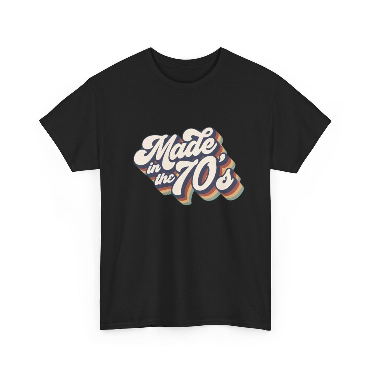 MADE IN THE 70s Unisex Heavy Cotton Tee