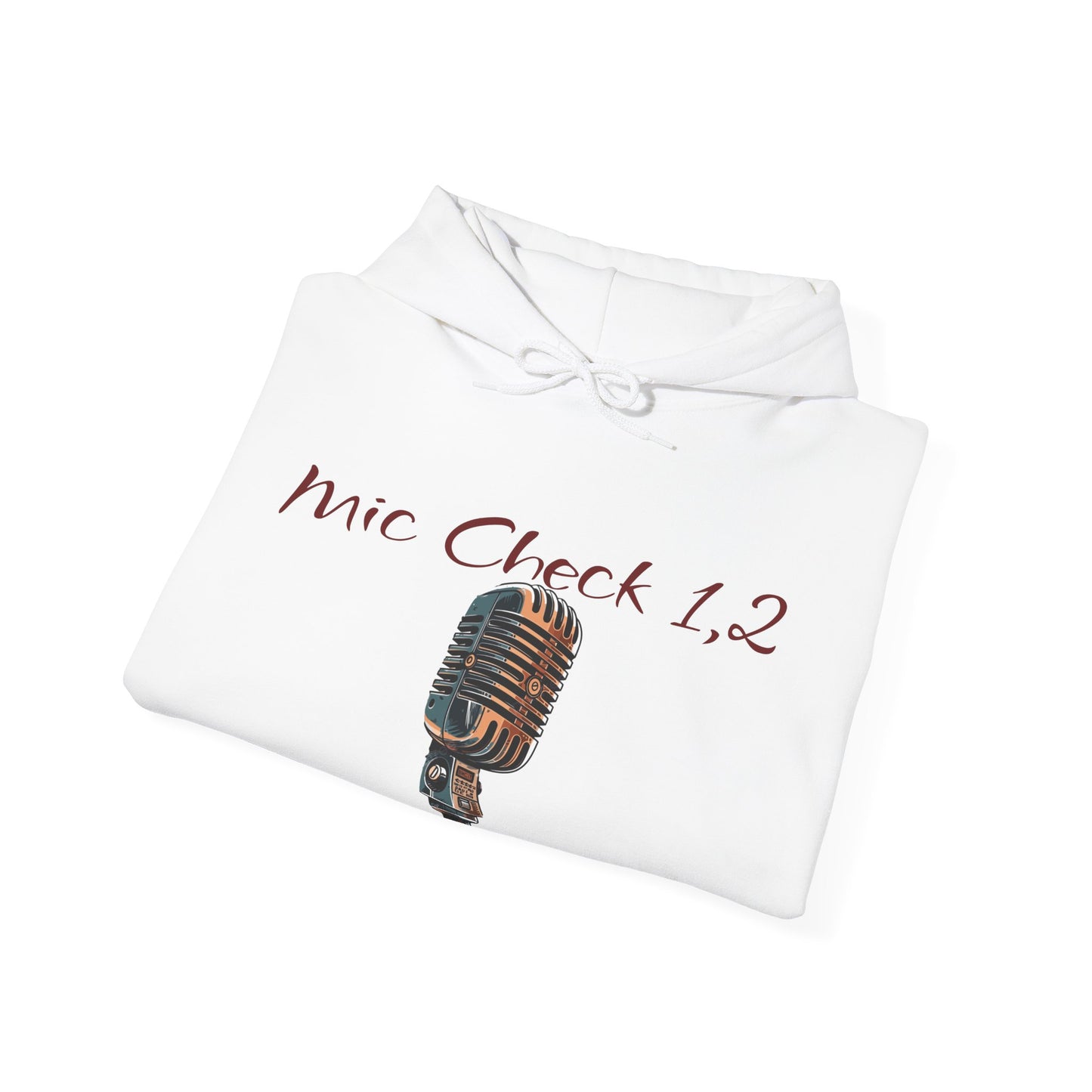 Mic Check Unisex Heavy Blend™ Hooded Sweatshirt