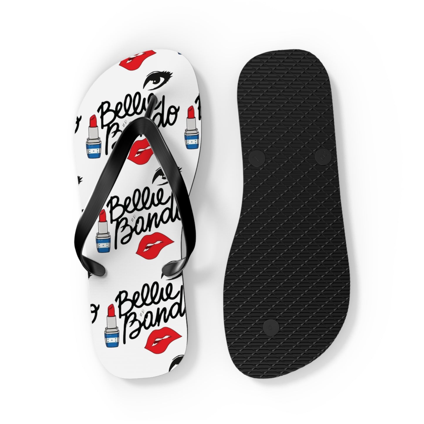 BELLIE BANDO LOGO Flip Flops