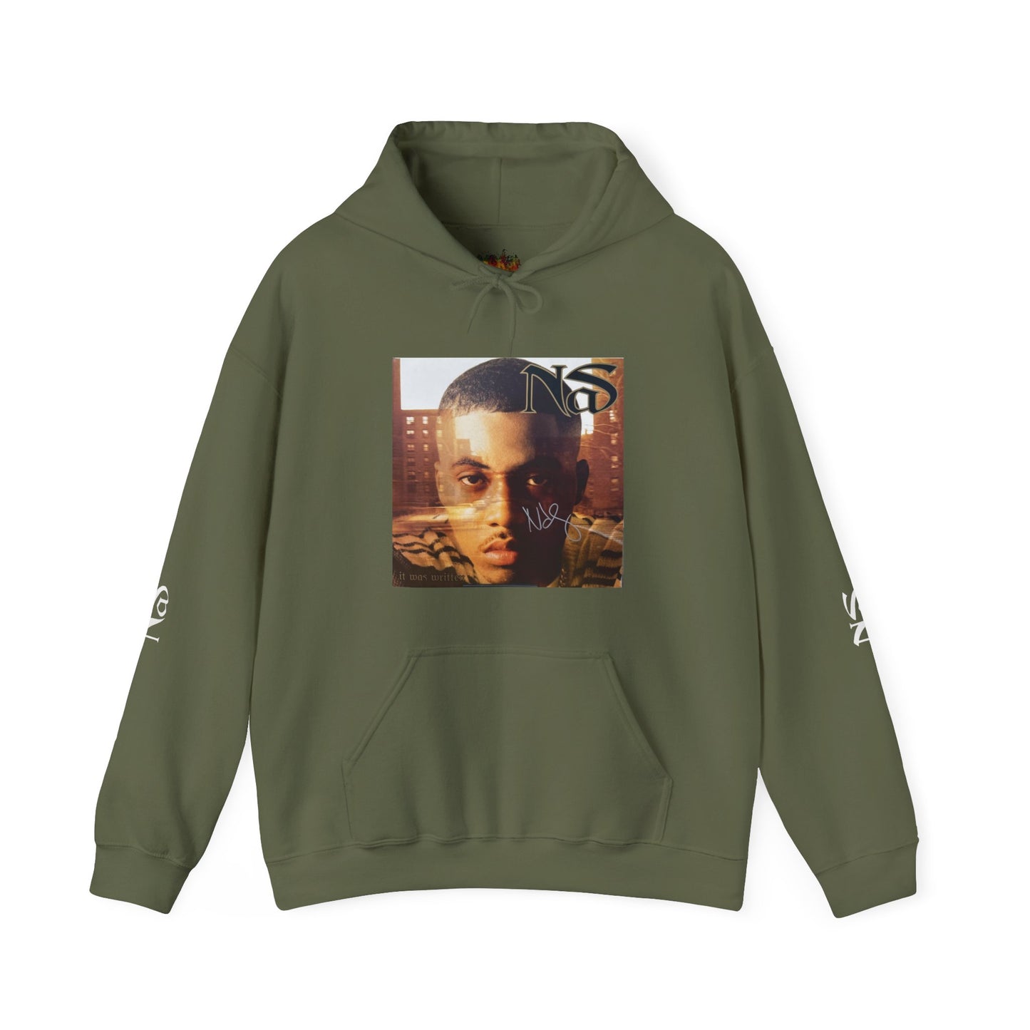 Rapper Unisex Hoodie - NaS the MC Hip-Hop Design