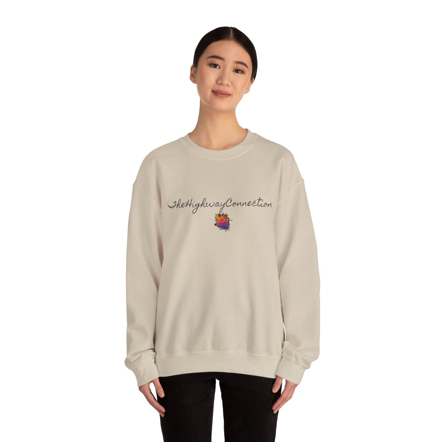 THEHIGHWAYCONNECTION Brand Unisex Heavy Blend™ Crewneck Sweatshirt