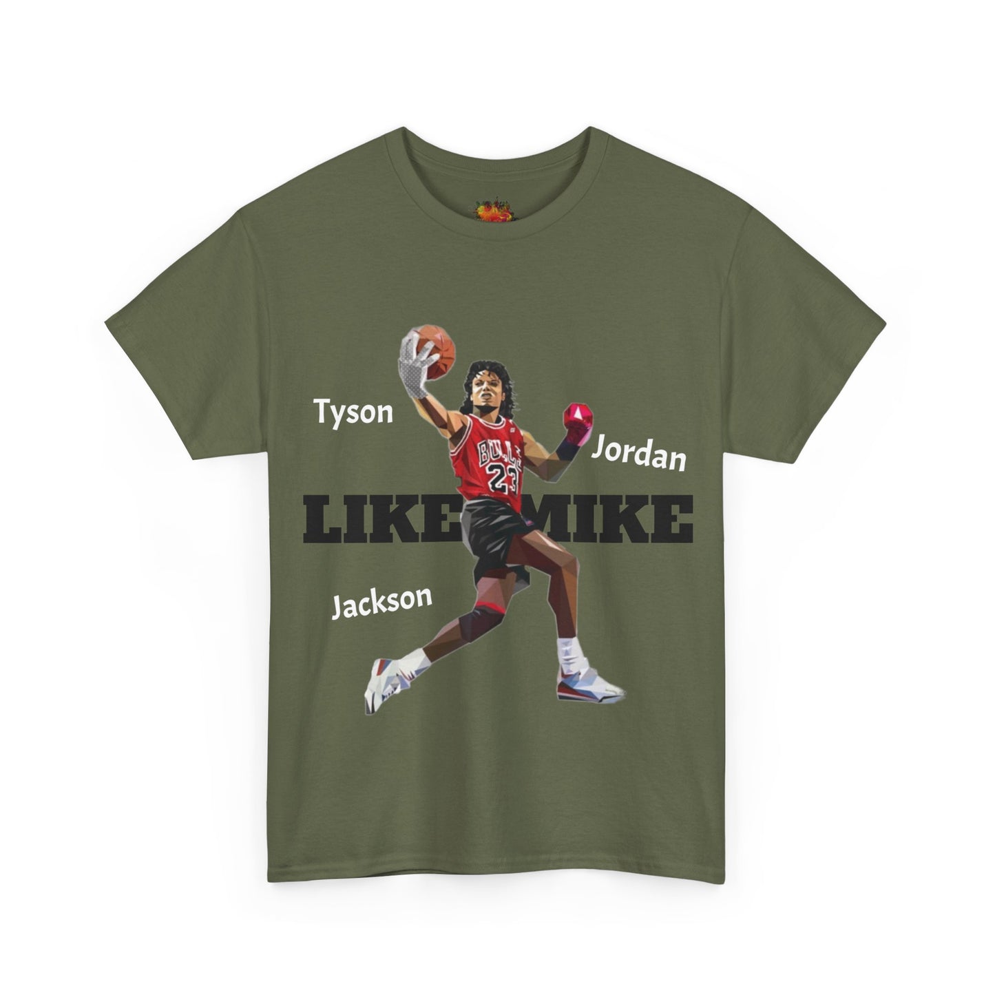 LIKE MIKE Unisex Heavy Cotton Tee