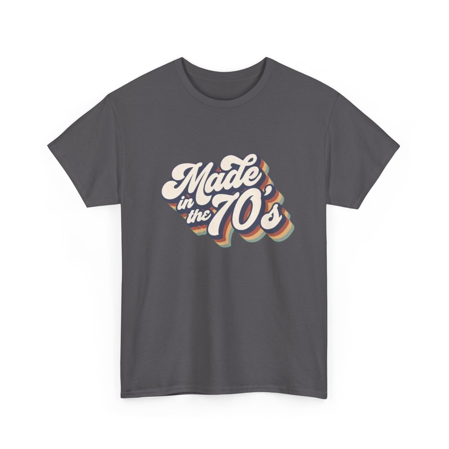 MADE IN THE 70s Unisex Heavy Cotton Tee