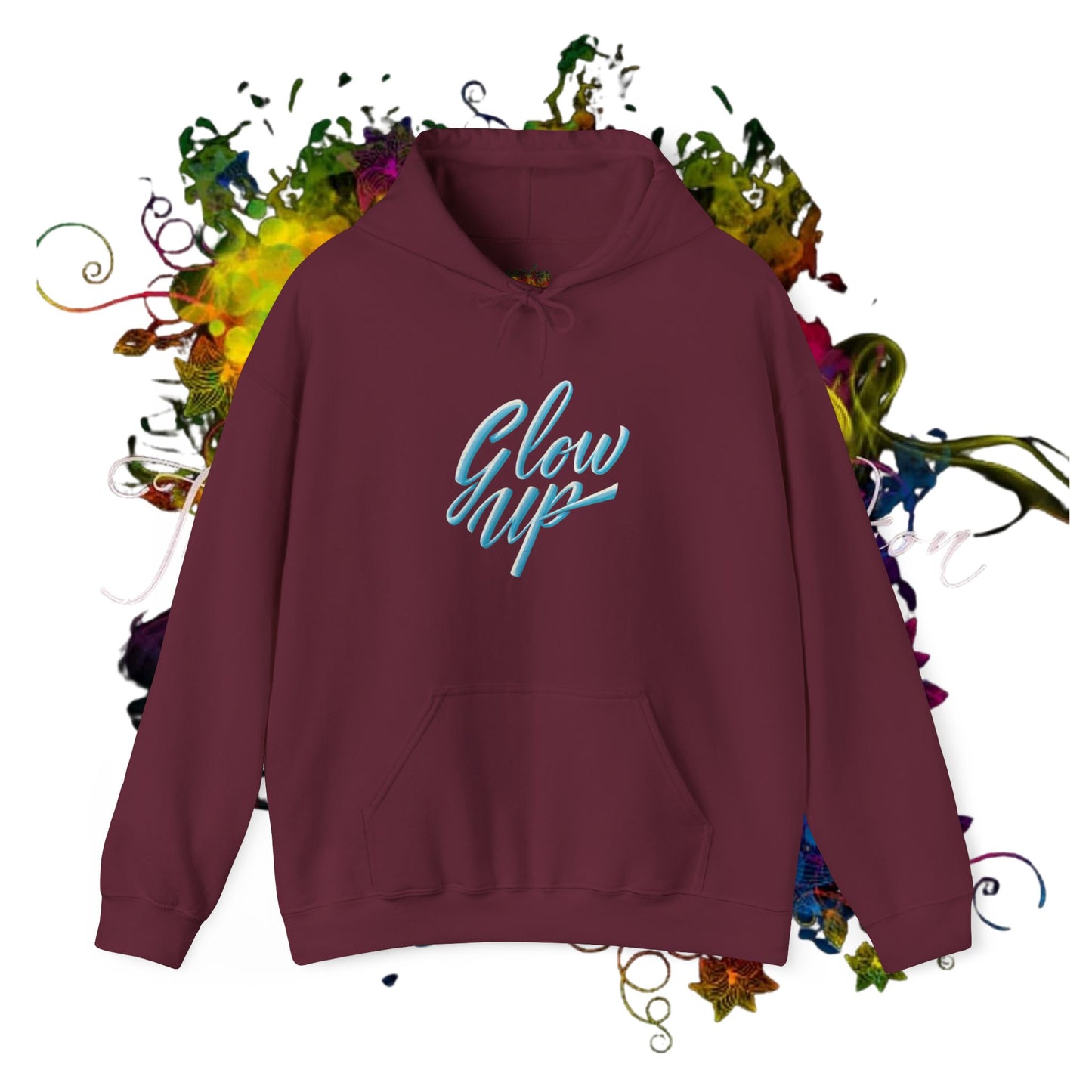 Glow Up Too Unisex Heavy Blend™ Hooded Sweatshirt