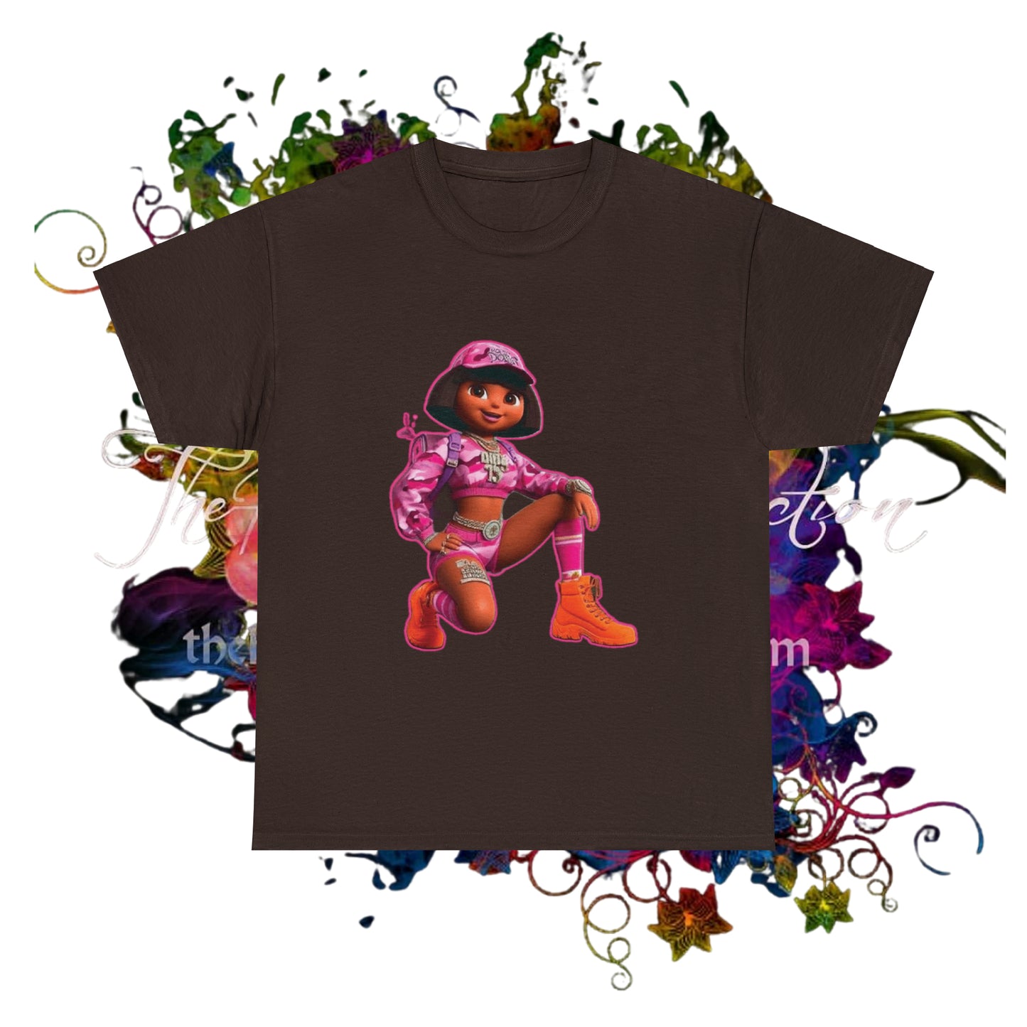 DORA MINAJ Unisex Heavy Cotton Tee