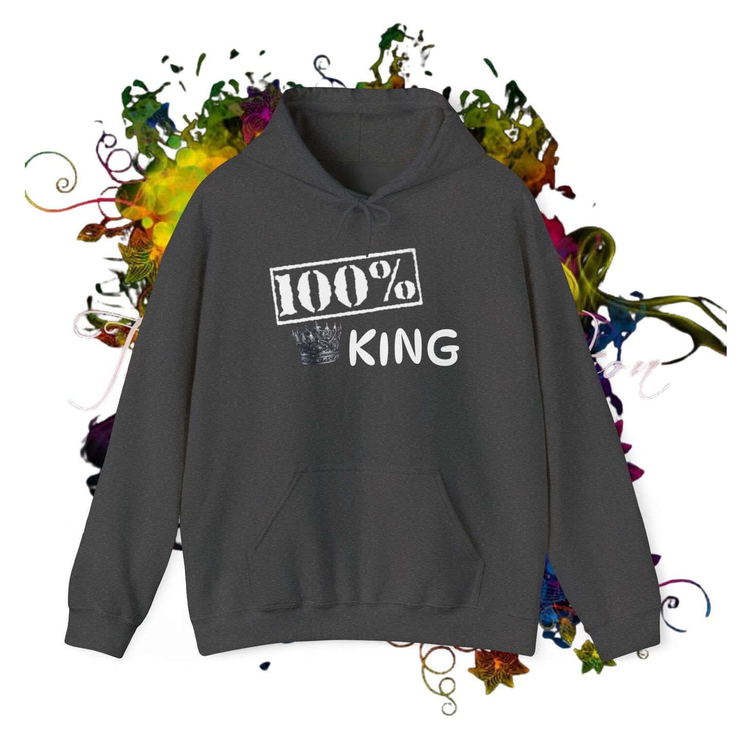 100% KING Unisex Heavy Blend™ Hooded Sweatshirt