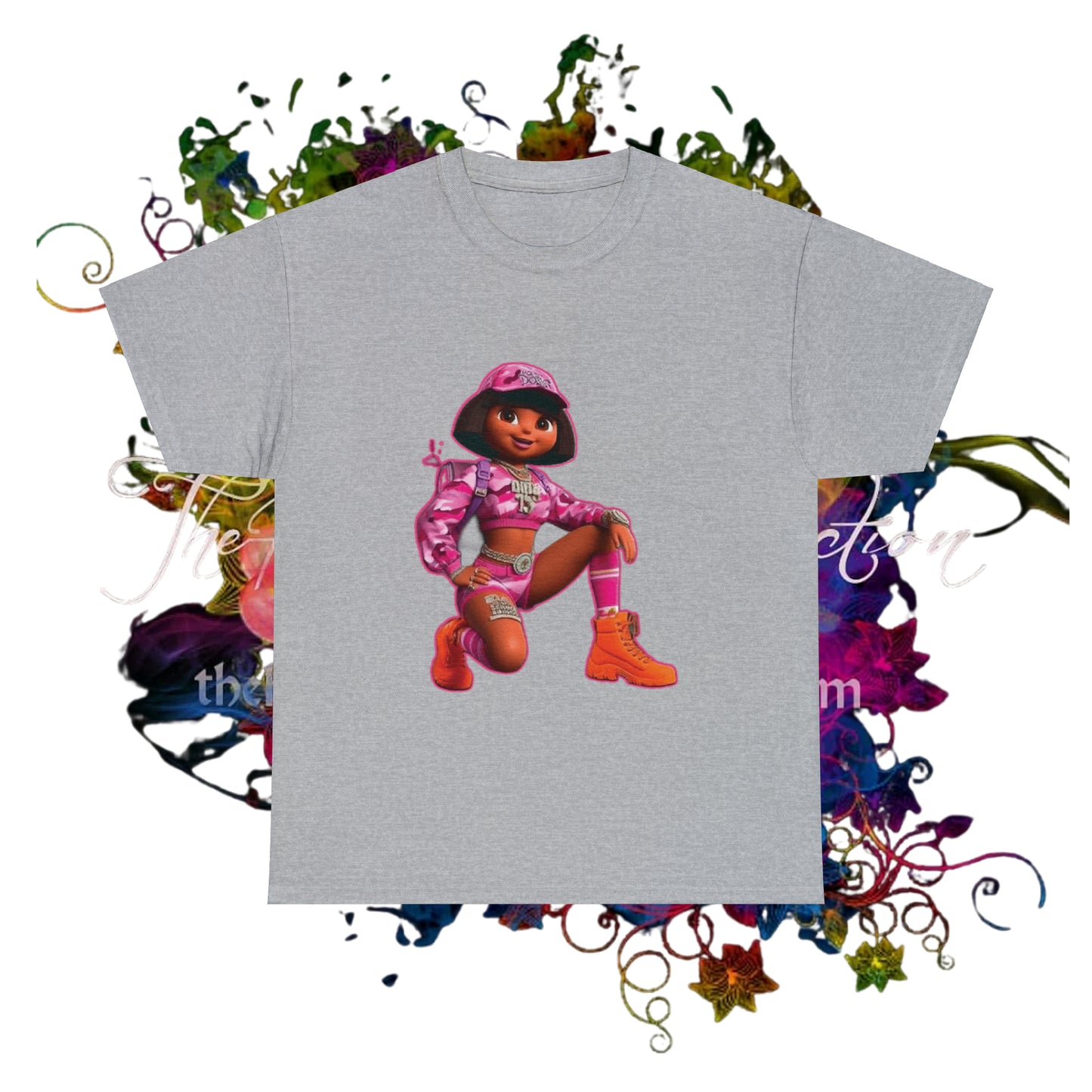 DORA MINAJ Unisex Heavy Cotton Tee