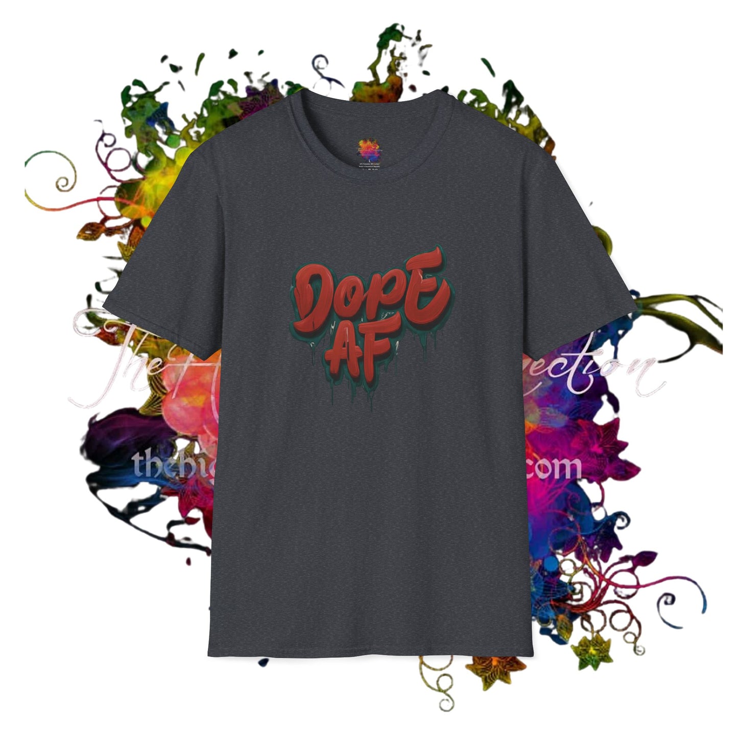 Dope AF Unisex Softstyle T-Shirt