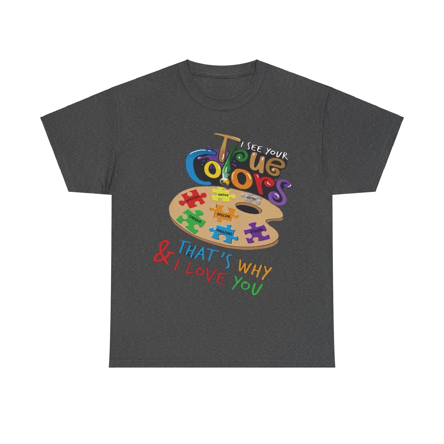 TRUE COLORS Unisex Heavy Cotton Tee