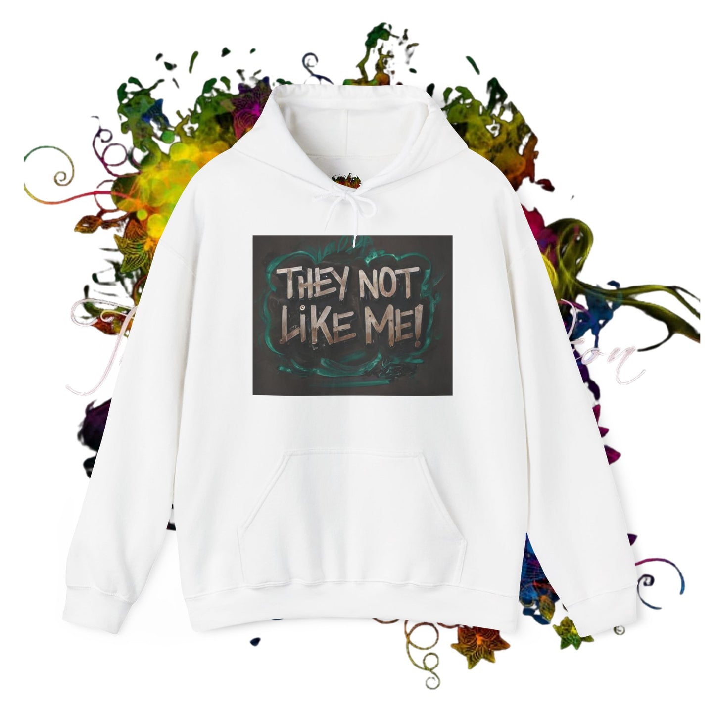 They Not Like Me ! Unisex Heavy Blend™ Hooded Sweatshirt