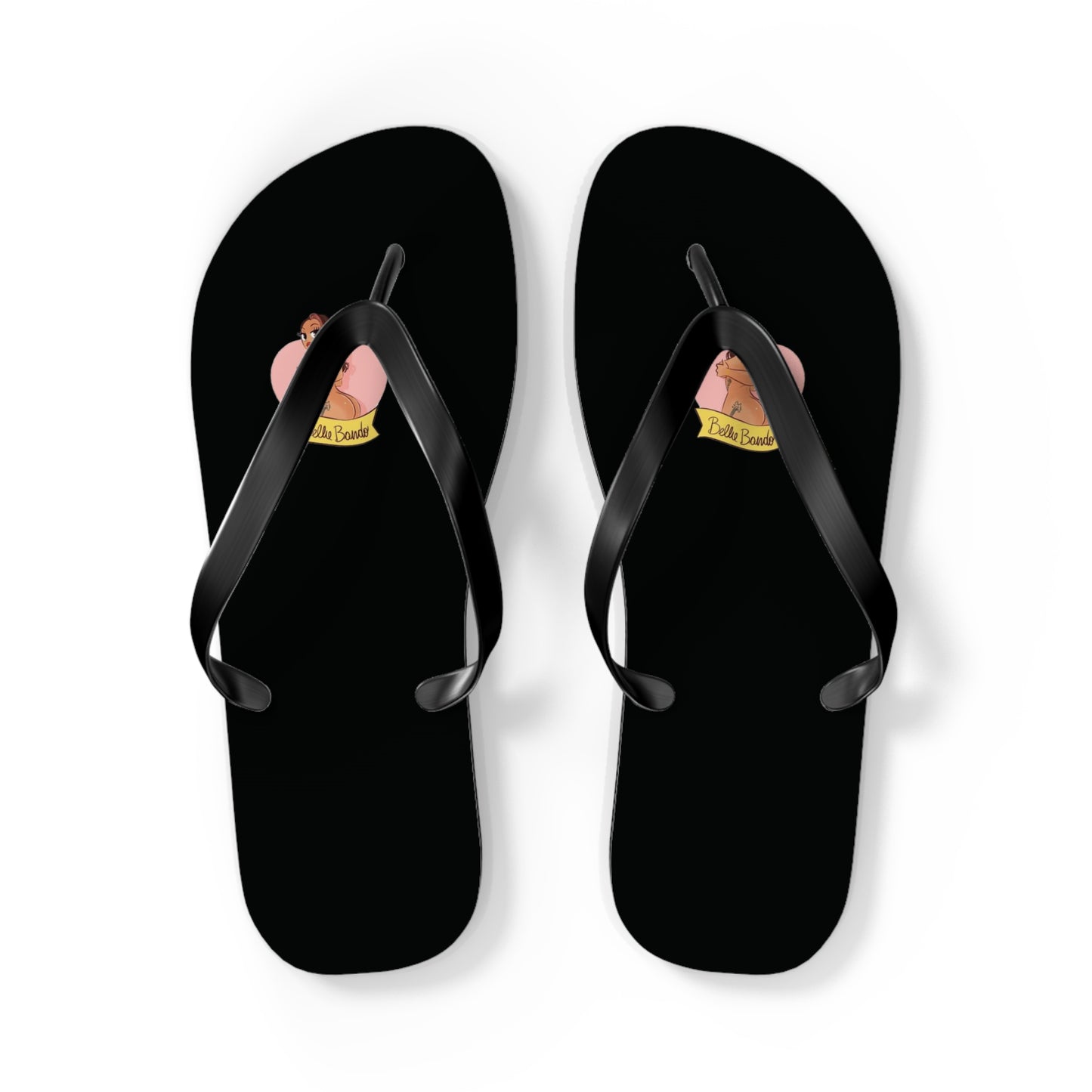 BELLIE BANDO BLacKouT Flip Flops