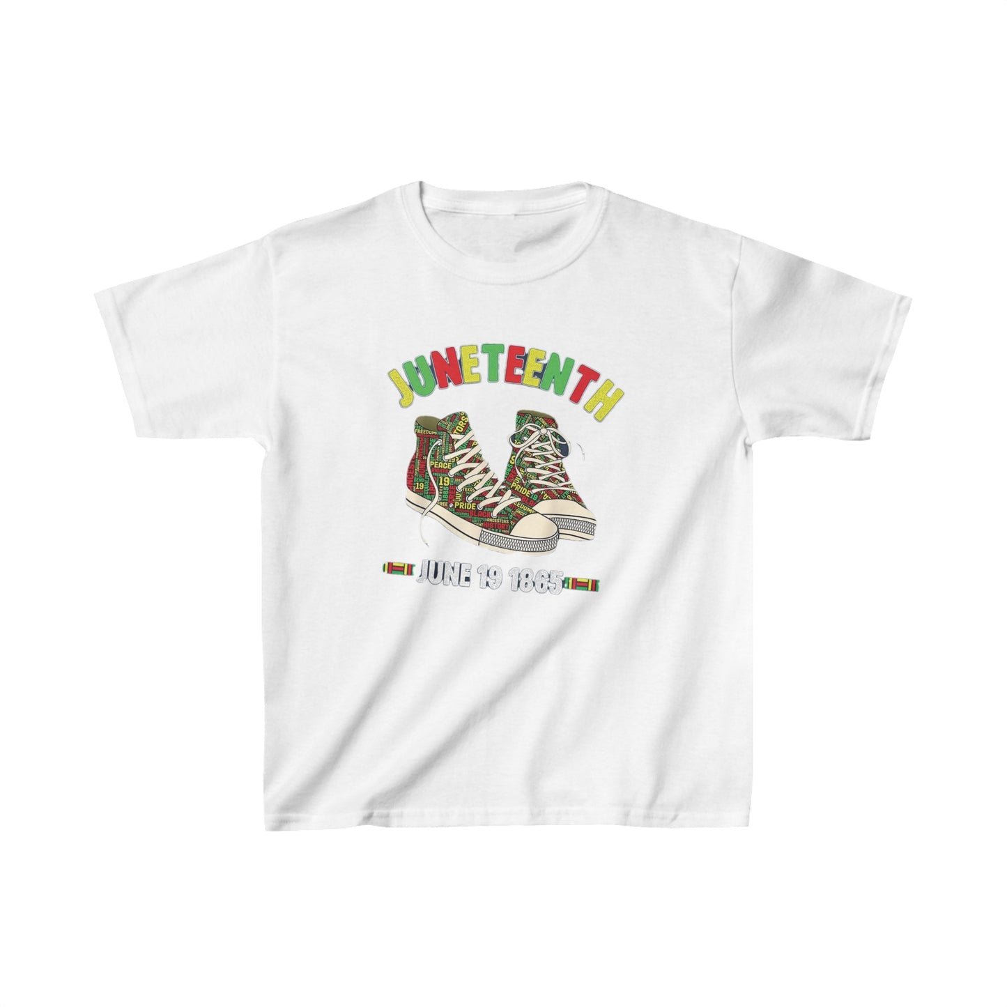 JUNETEENTH KICKS Kids Heavy Cotton™ Tee