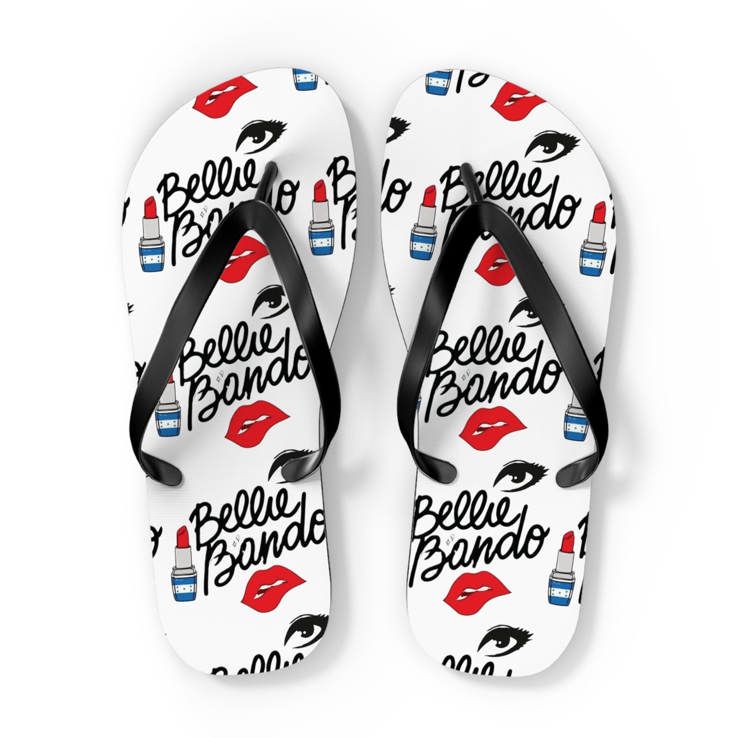 BELLIE BANDO LOGO Flip Flops