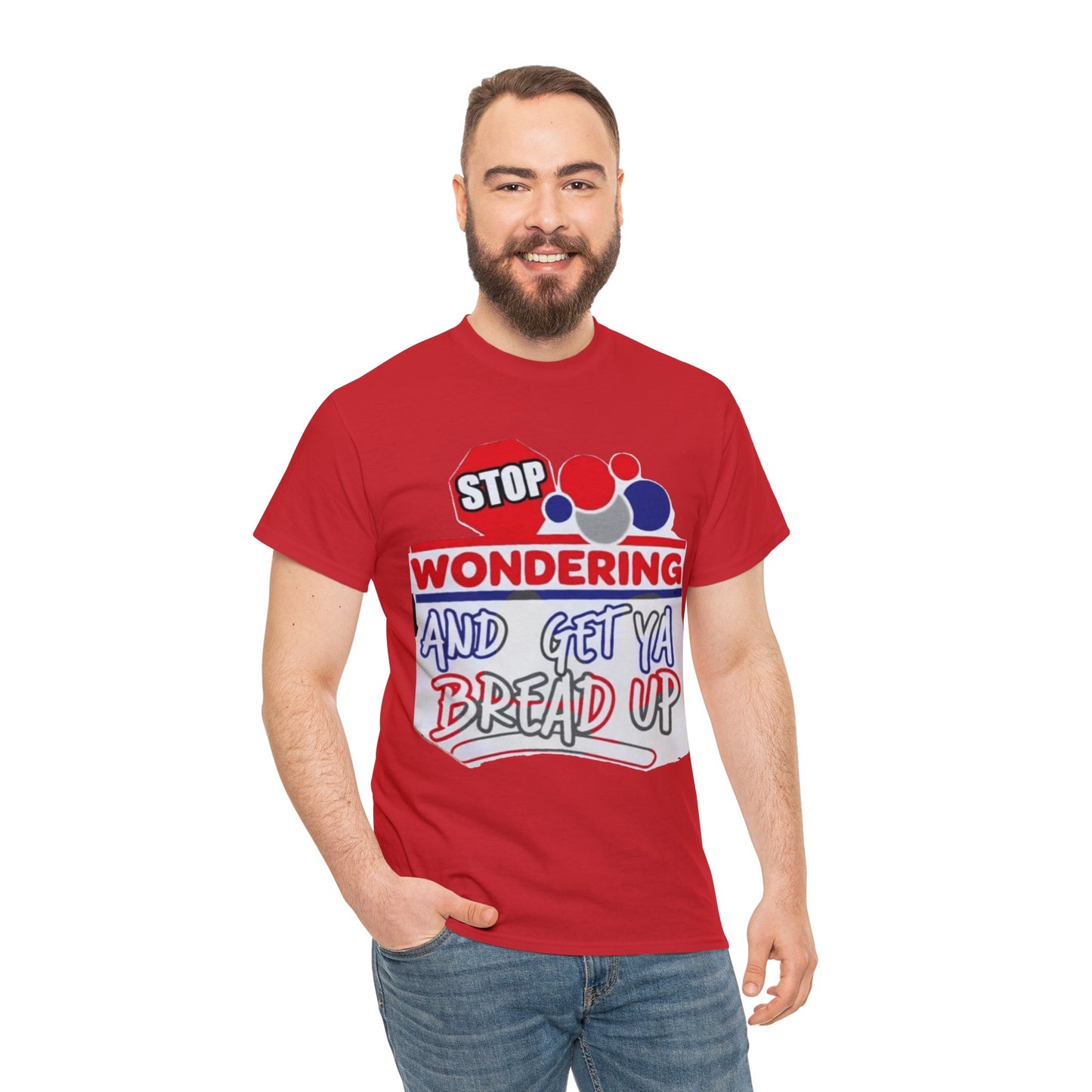 Stop Wonderin' Unisex Heavy Cotton Tee