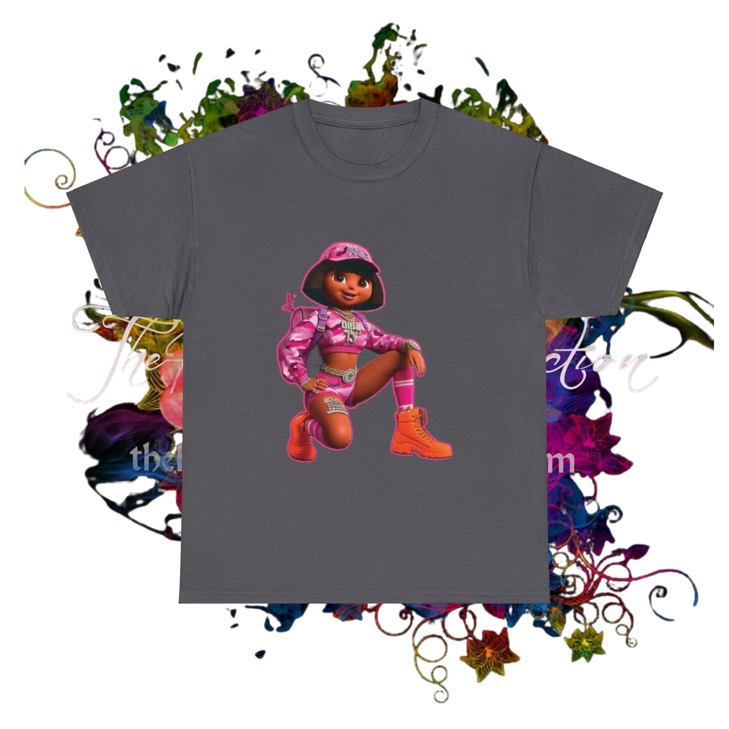 DORA MINAJ Unisex Heavy Cotton Tee