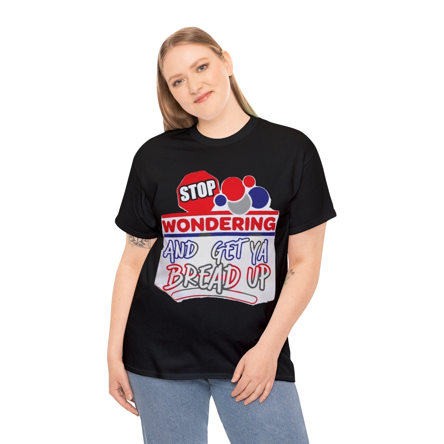 Stop Wonderin' Unisex Heavy Cotton Tee