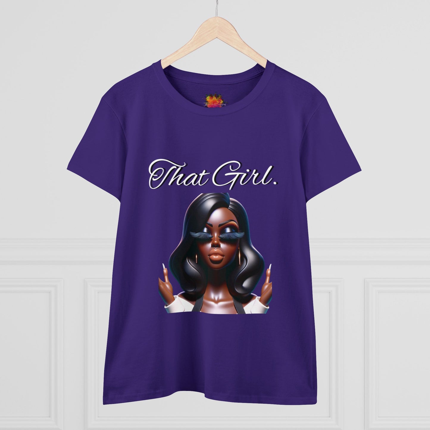 That Girl ...Women's Midweight Cotton Tee