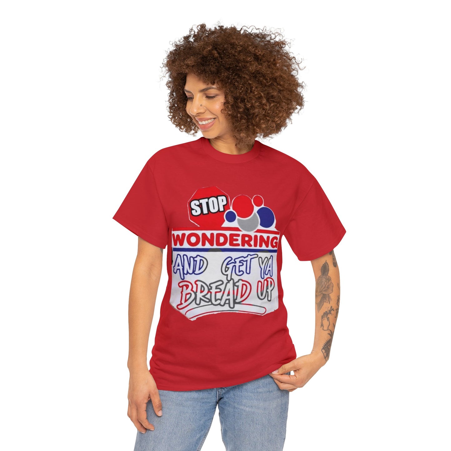 Stop Wonderin' Unisex Heavy Cotton Tee