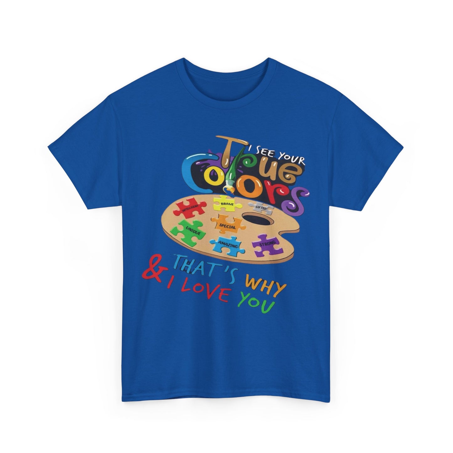 TRUE COLORS Unisex Heavy Cotton Tee