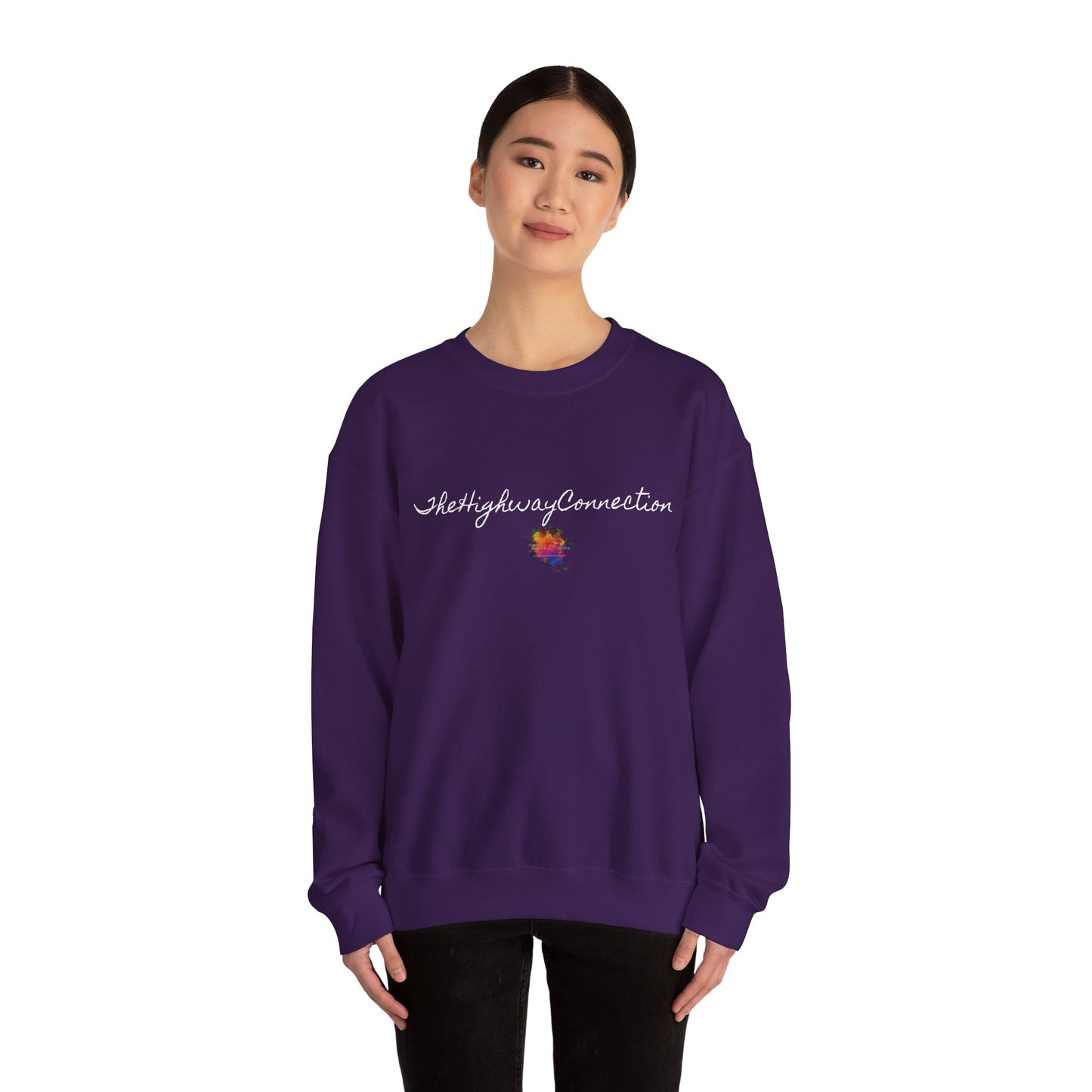 THEHIGHWAYCONNECTION Brand Unisex Heavy Blend™ Crewneck Sweatshirt