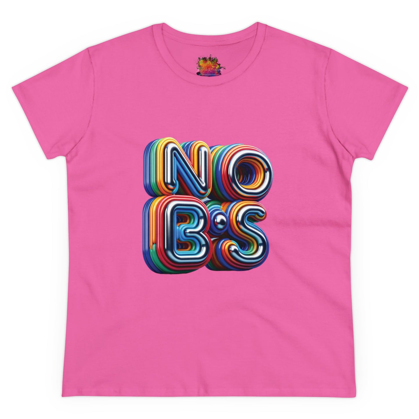 NO B.S  Women's Midweight Cotton Tee