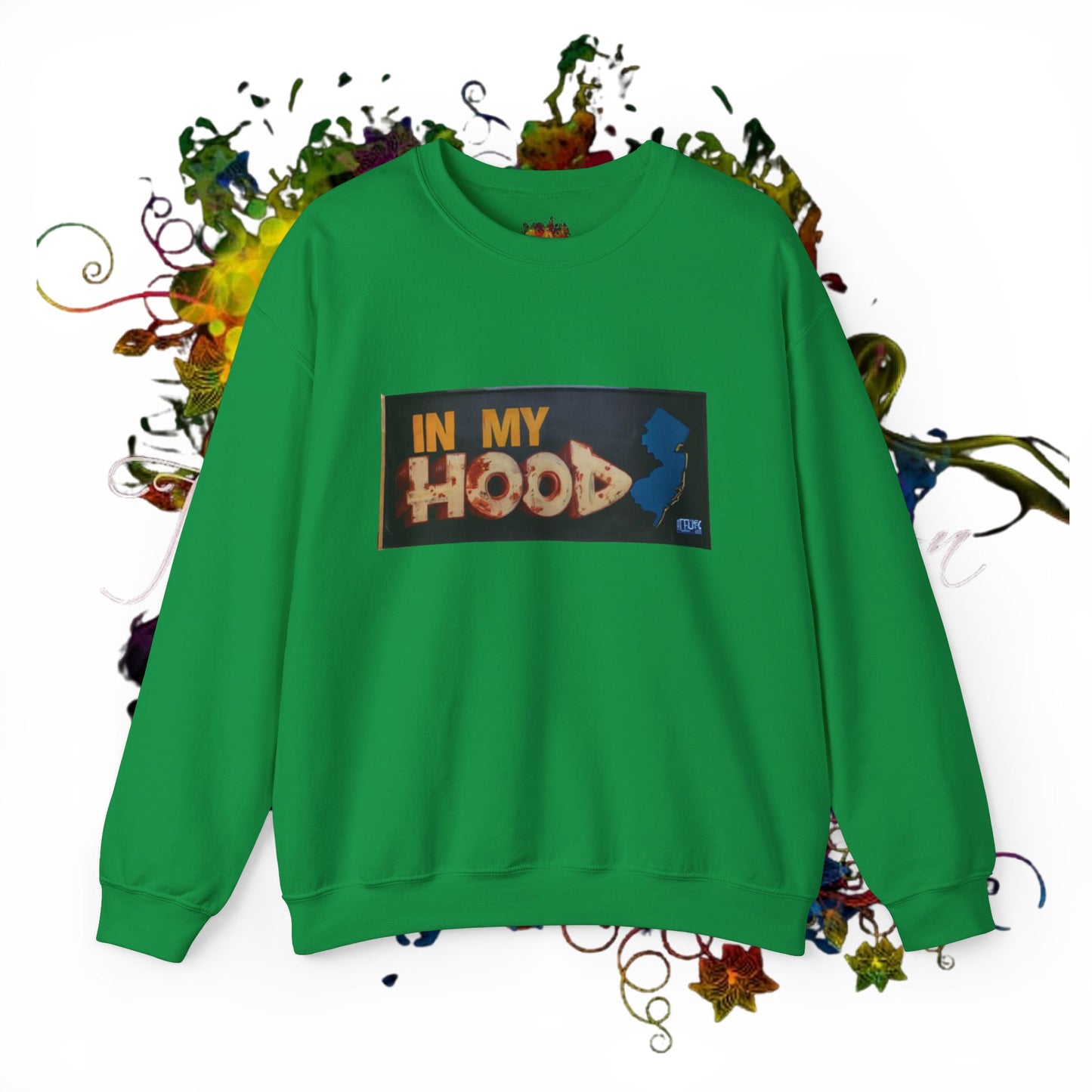 In My Hood Unisex Heavy Blend™ Crewneck Sweatshirt