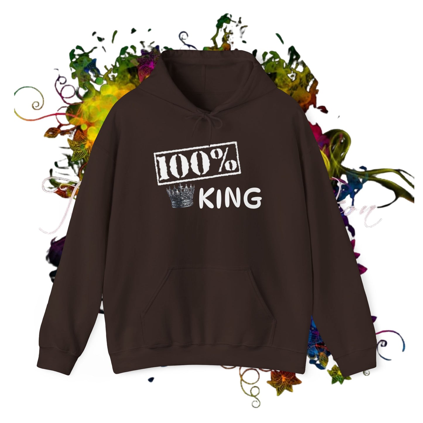 100% KING Unisex Heavy Blend™ Hooded Sweatshirt