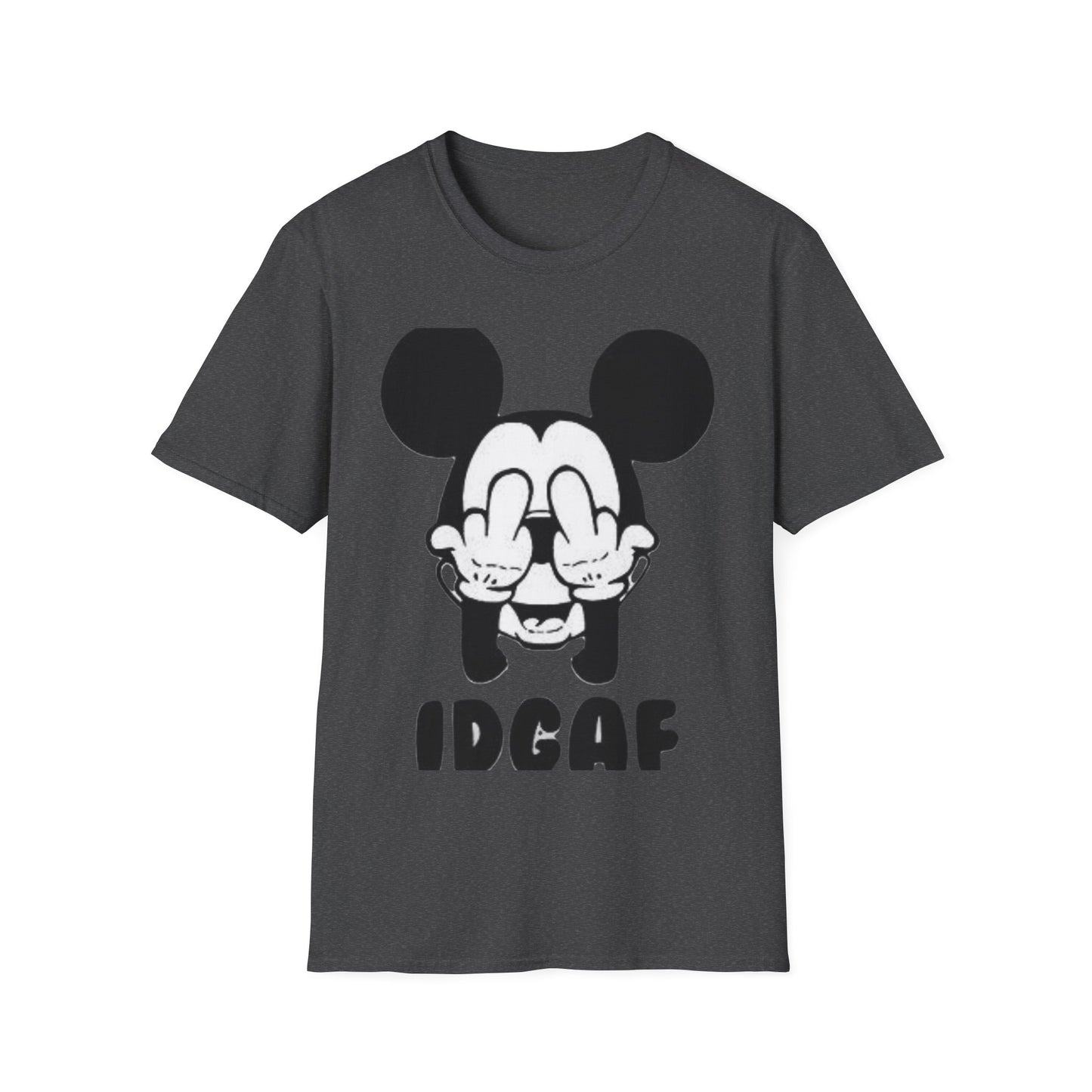 IDGAF  Unisex Softstyle T-Shirt