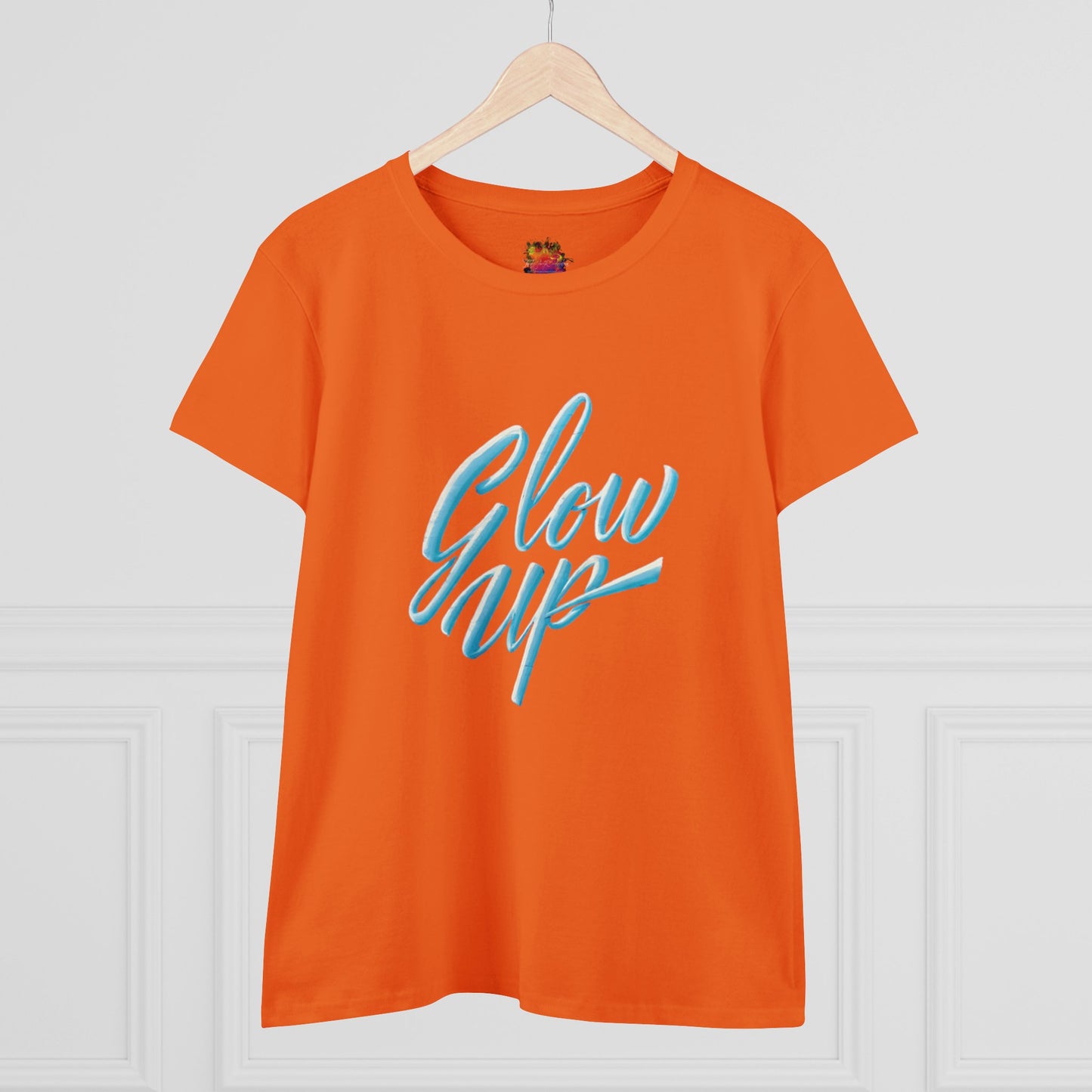 Glow Up Women's Midweight Cotton Tee