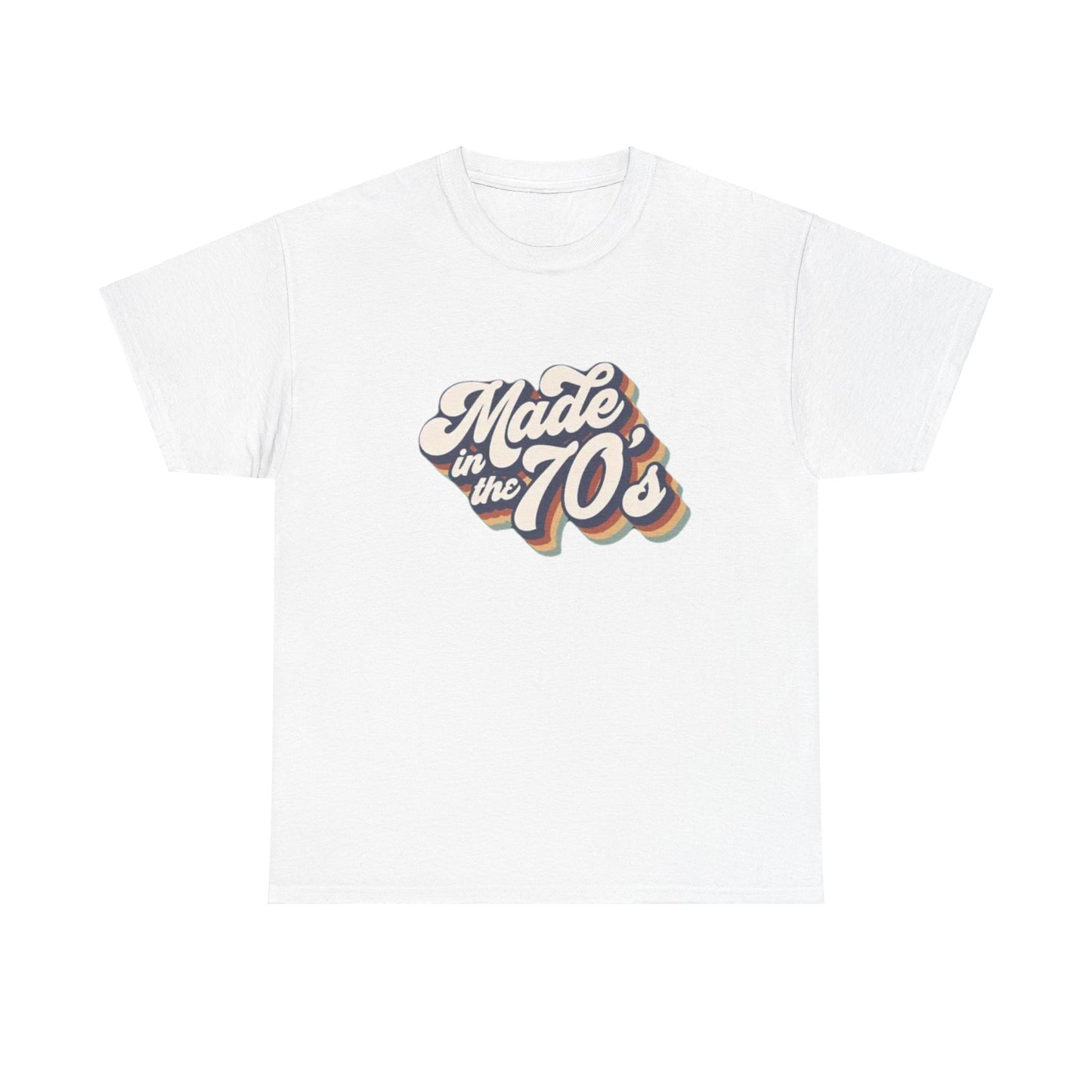 MADE IN THE 70s Unisex Heavy Cotton Tee