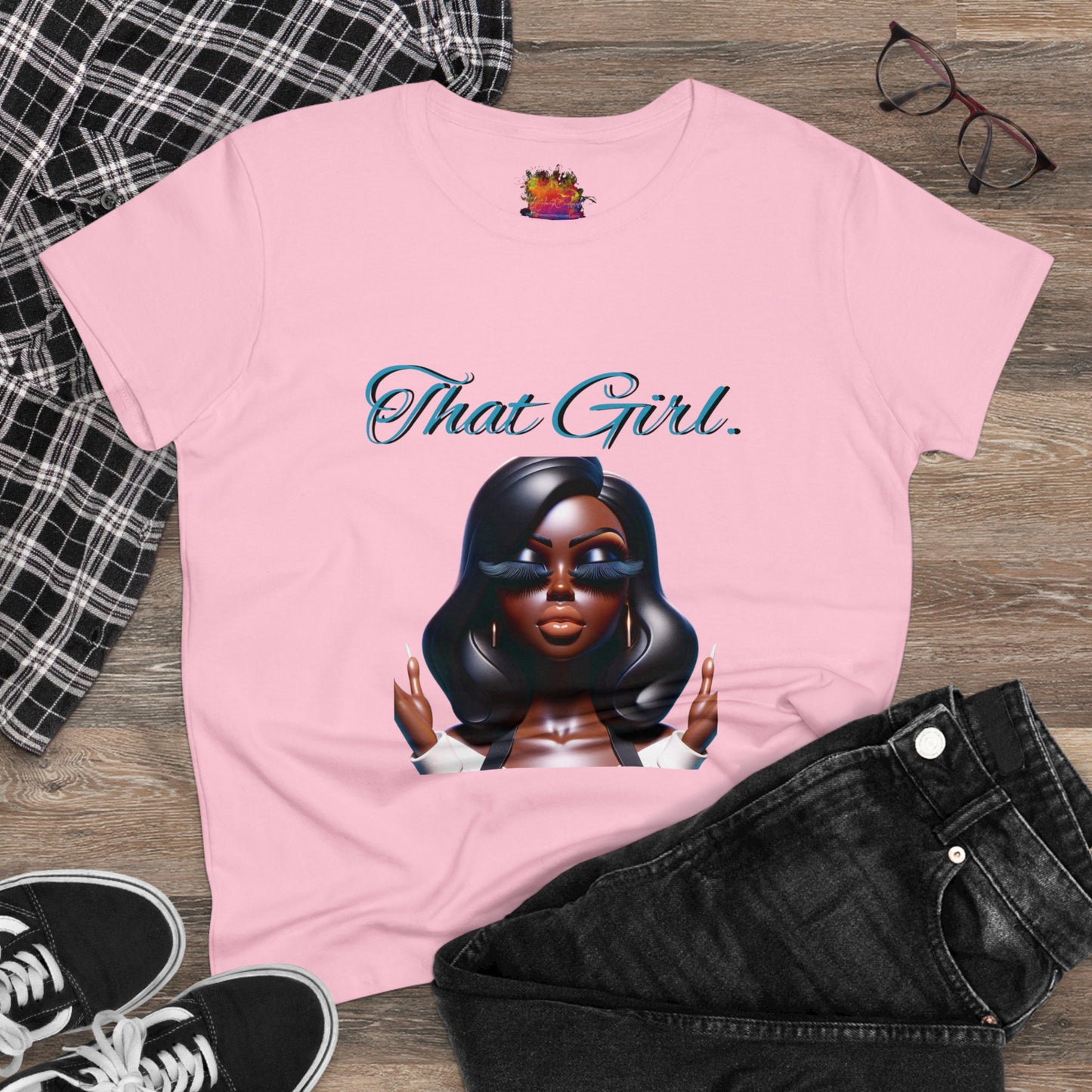 That Girl ...Women's Midweight Cotton Tee