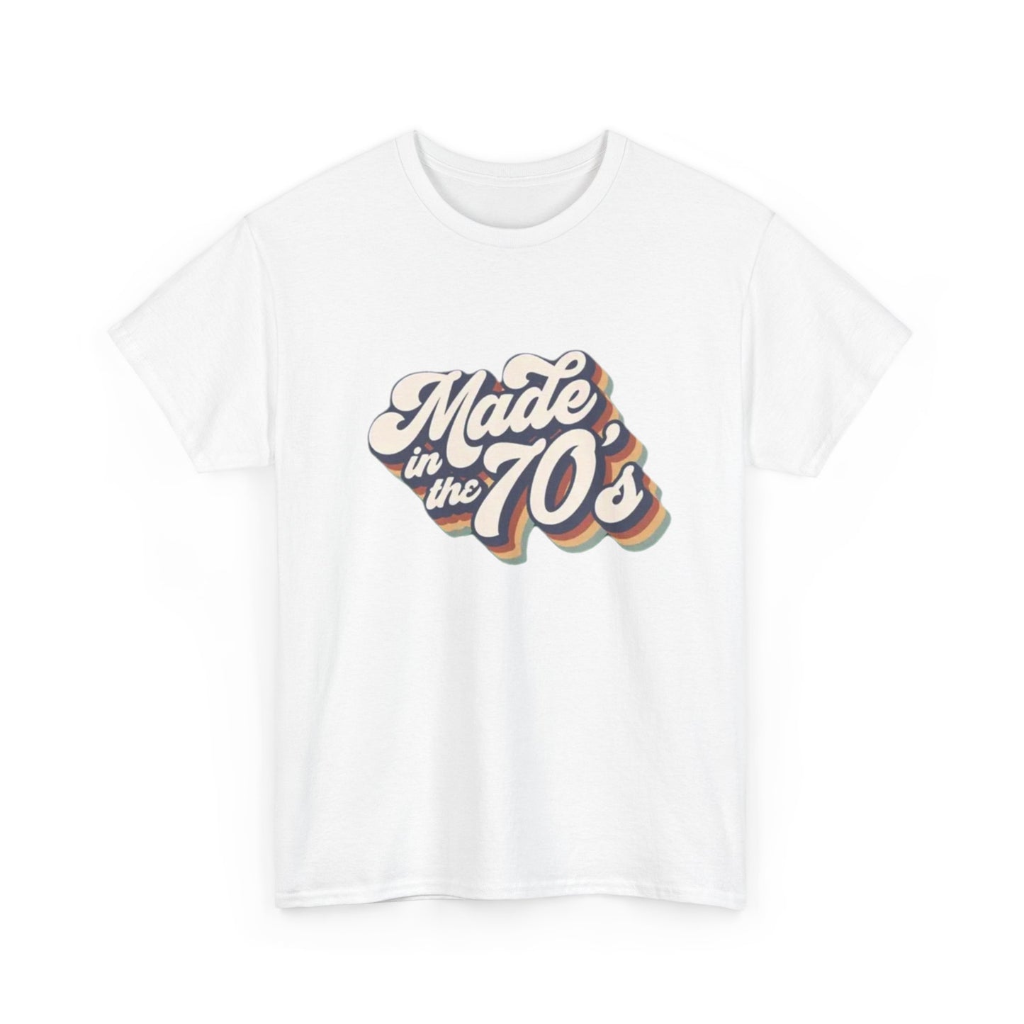 MADE IN THE 70s Unisex Heavy Cotton Tee