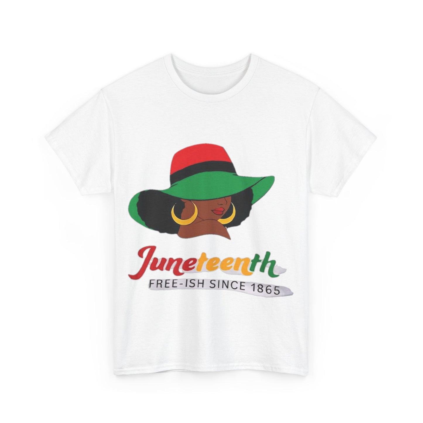 Juneteenth Freeish Unisex Heavy Cotton Tee