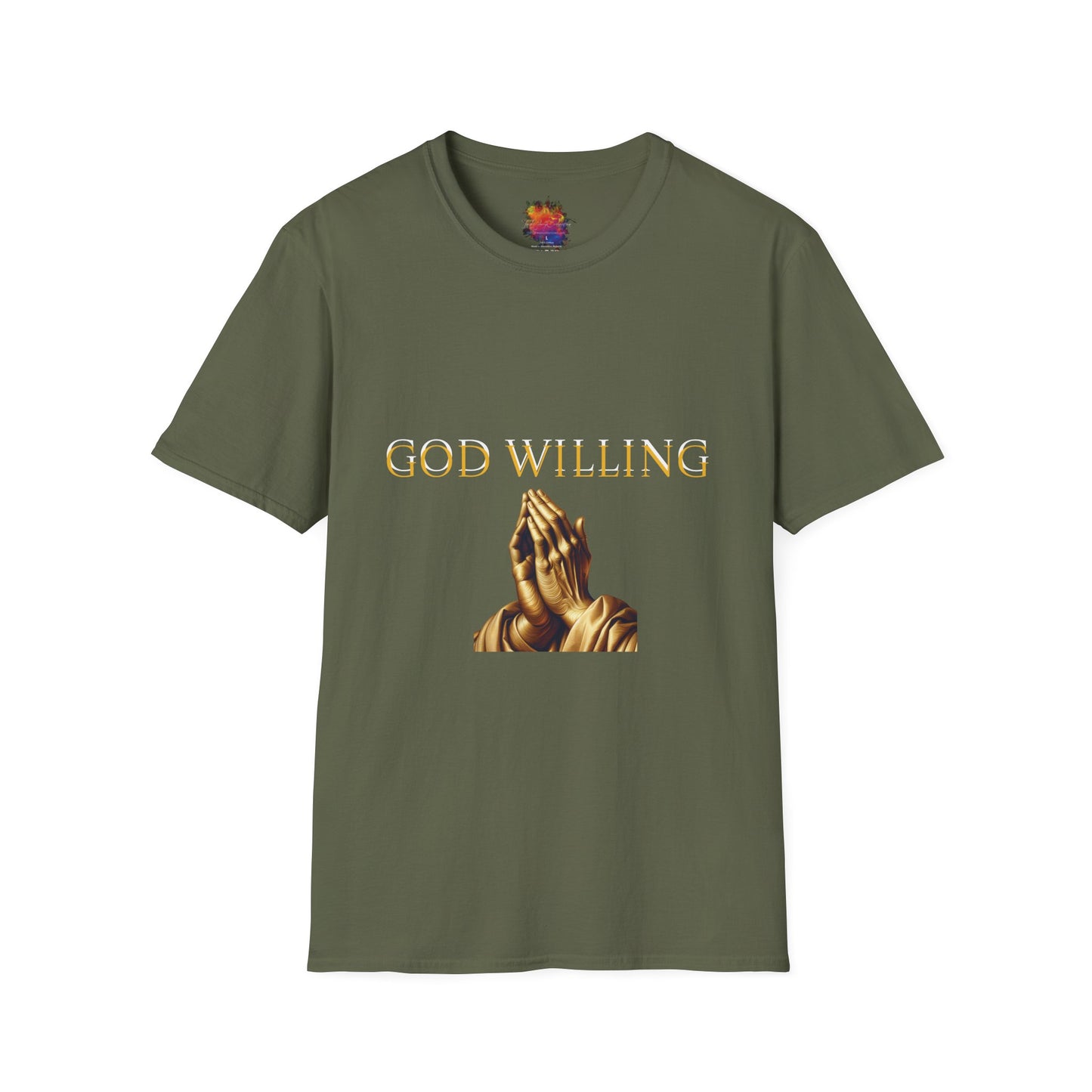 GOD WILLING Unisex Softstyle T-Shirt