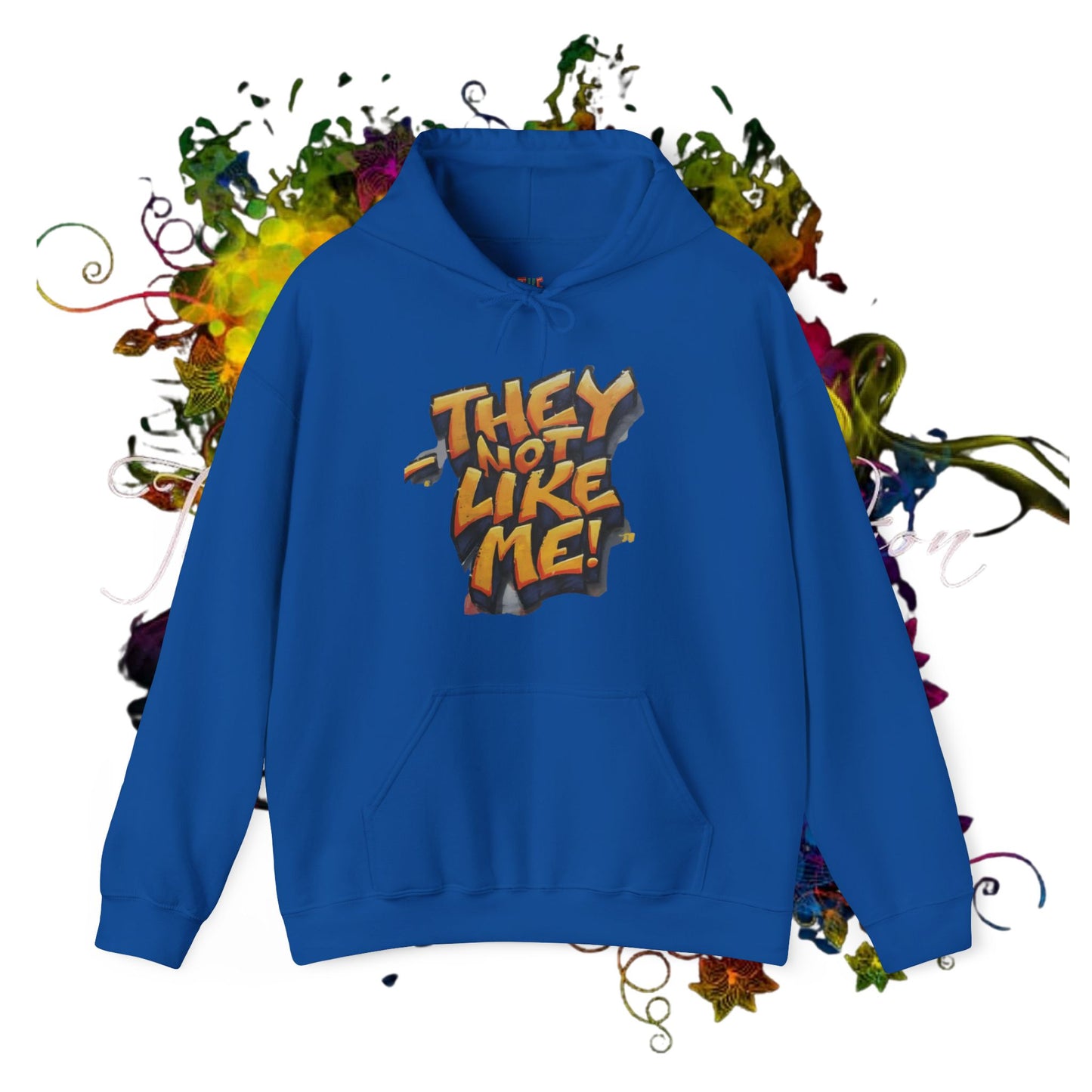 They Not Like Me ! Unisex Heavy Blend™ Hooded Sweatshirt