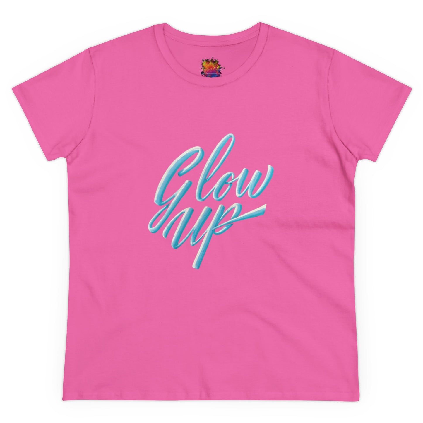 Glow Up Women's Midweight Cotton Tee