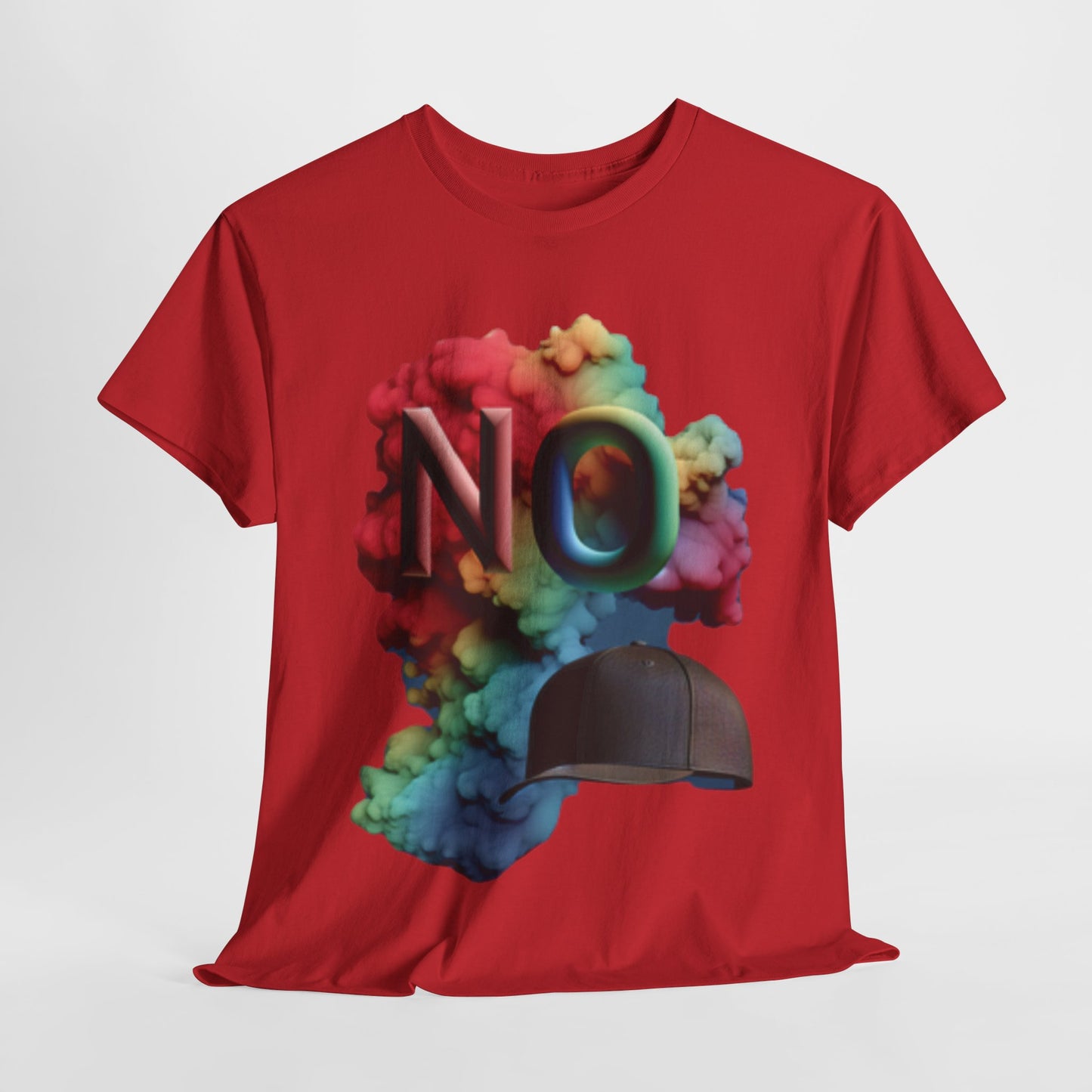 no cap (color) Unisex Heavy Cotton Tee