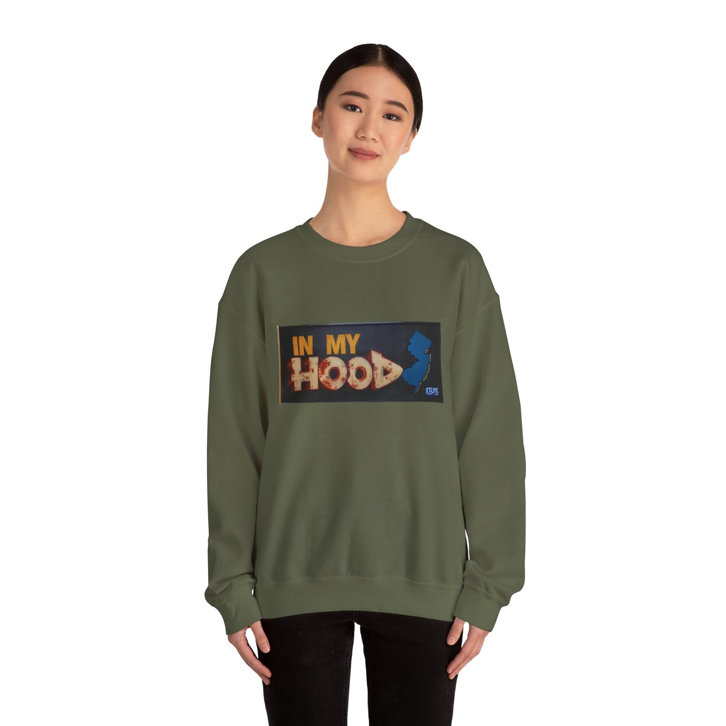 In My Hood Unisex Heavy Blend™ Crewneck Sweatshirt