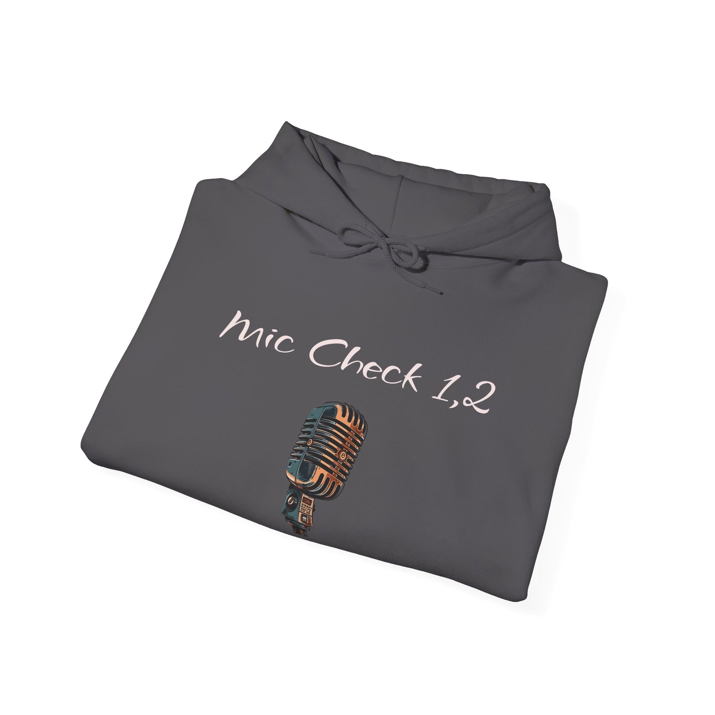 Mic Check Unisex Heavy Blend™ Hooded Sweatshirt