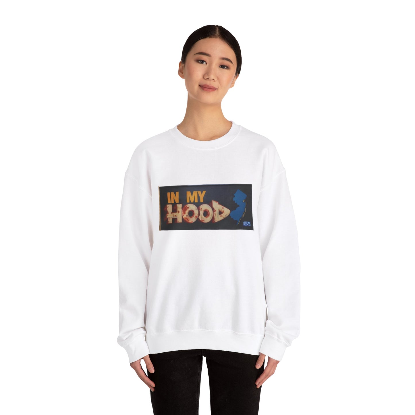 In My Hood Unisex Heavy Blend™ Crewneck Sweatshirt