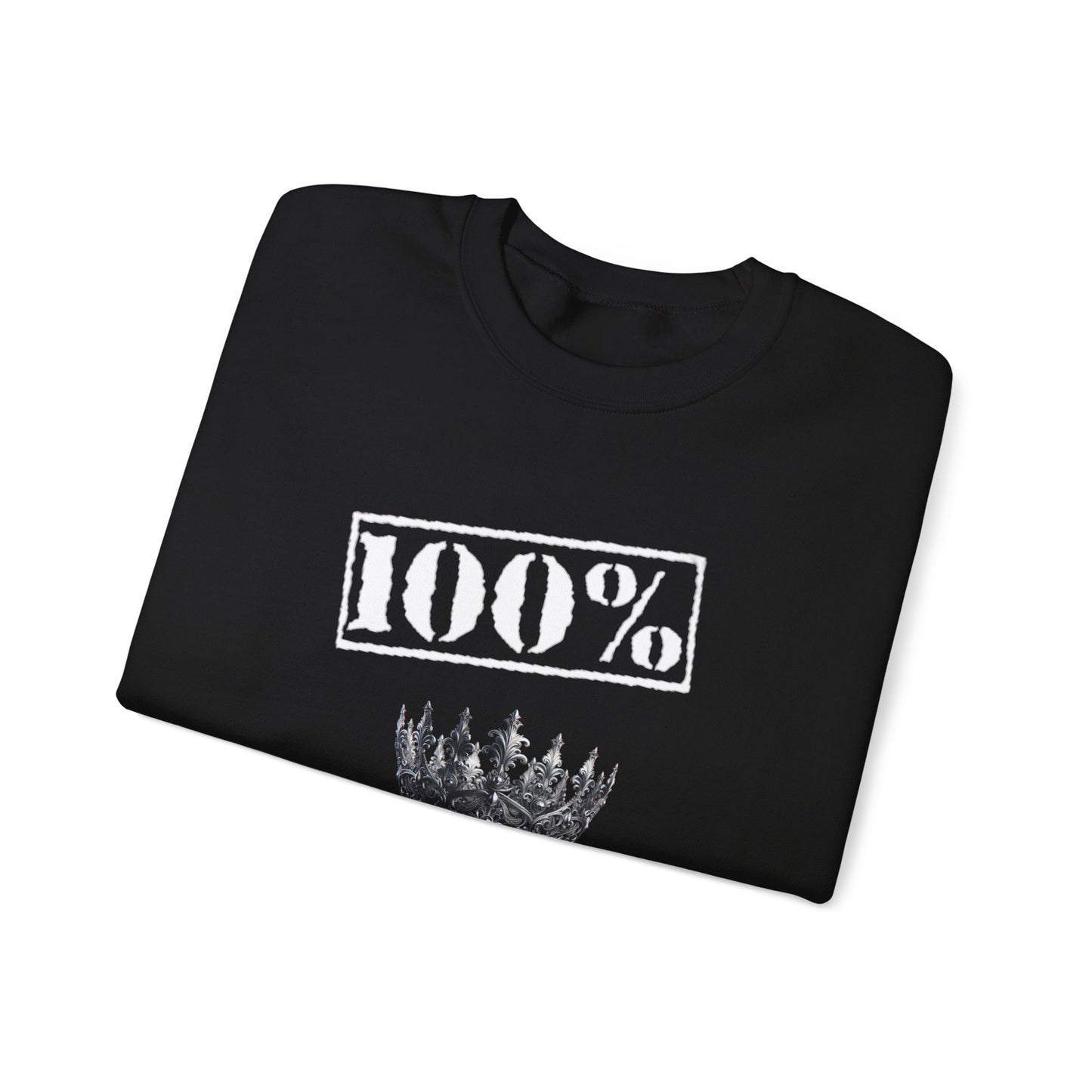 100% Queen Unisex Heavy Blend™ Crewneck Sweatshirt